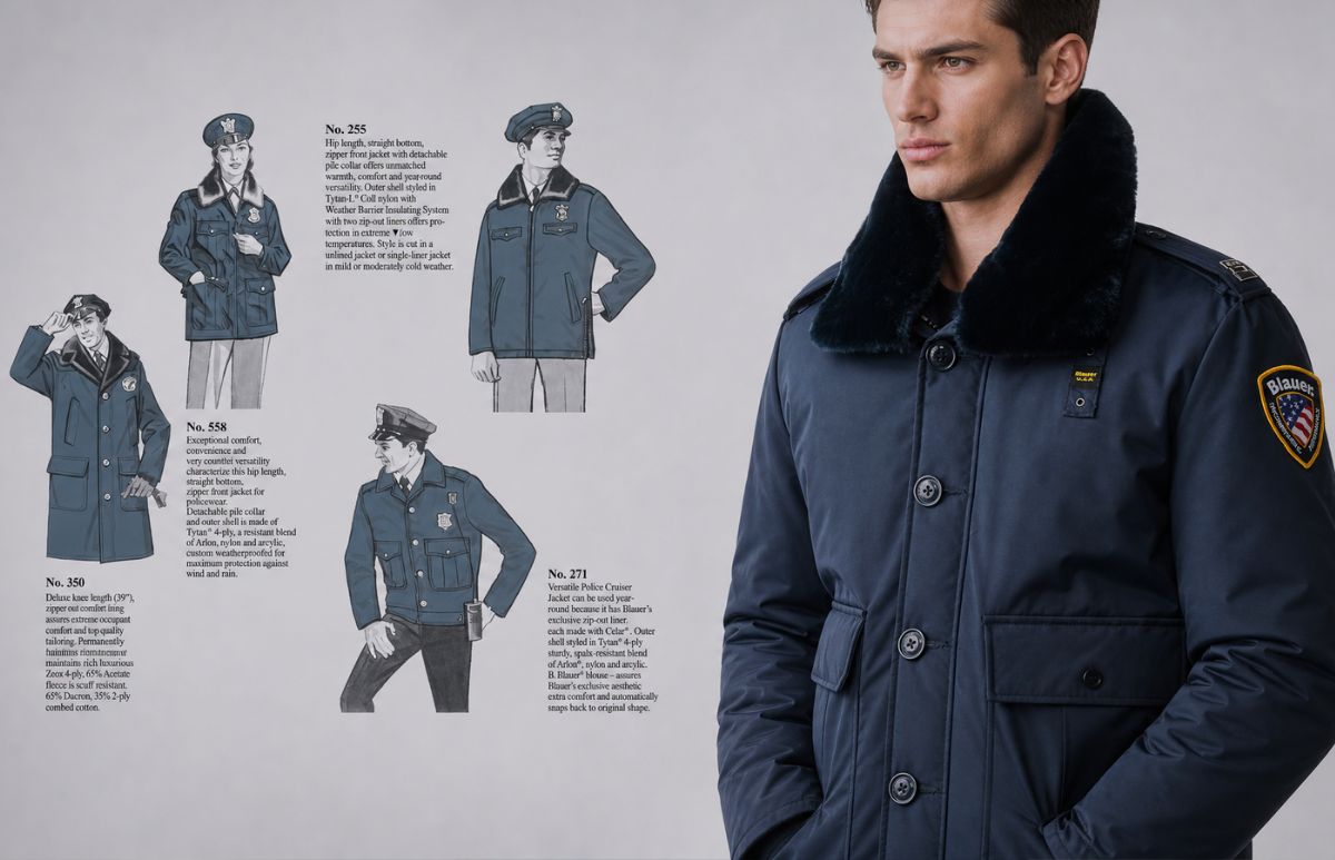 La historia de Blauer: de los uniformes americanos a la moda premium