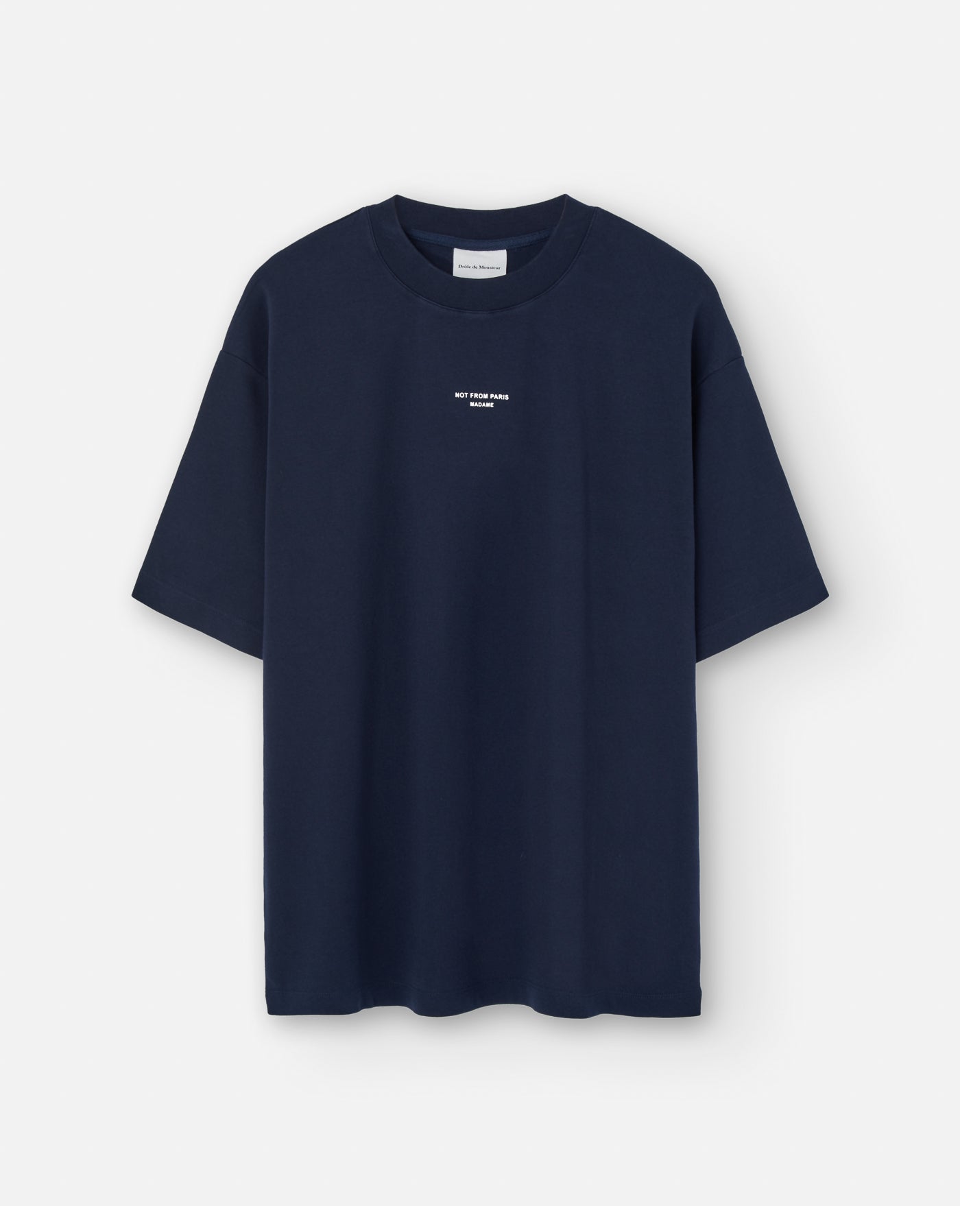 Camiseta Drole de Monsieur Classic Slogan T-shirt TS202 CO002 NY DROLE DE MONSIEUR