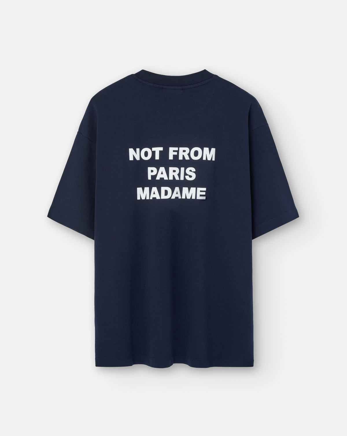 Camiseta Drole de Monsieur Bold Slogan TS203 CO002 NAVY DROLE DE MONSIEUR