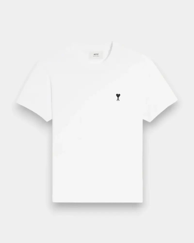 Camiseta Ami Paris Ami de Coeur HTS346724 100 AMI PARIS