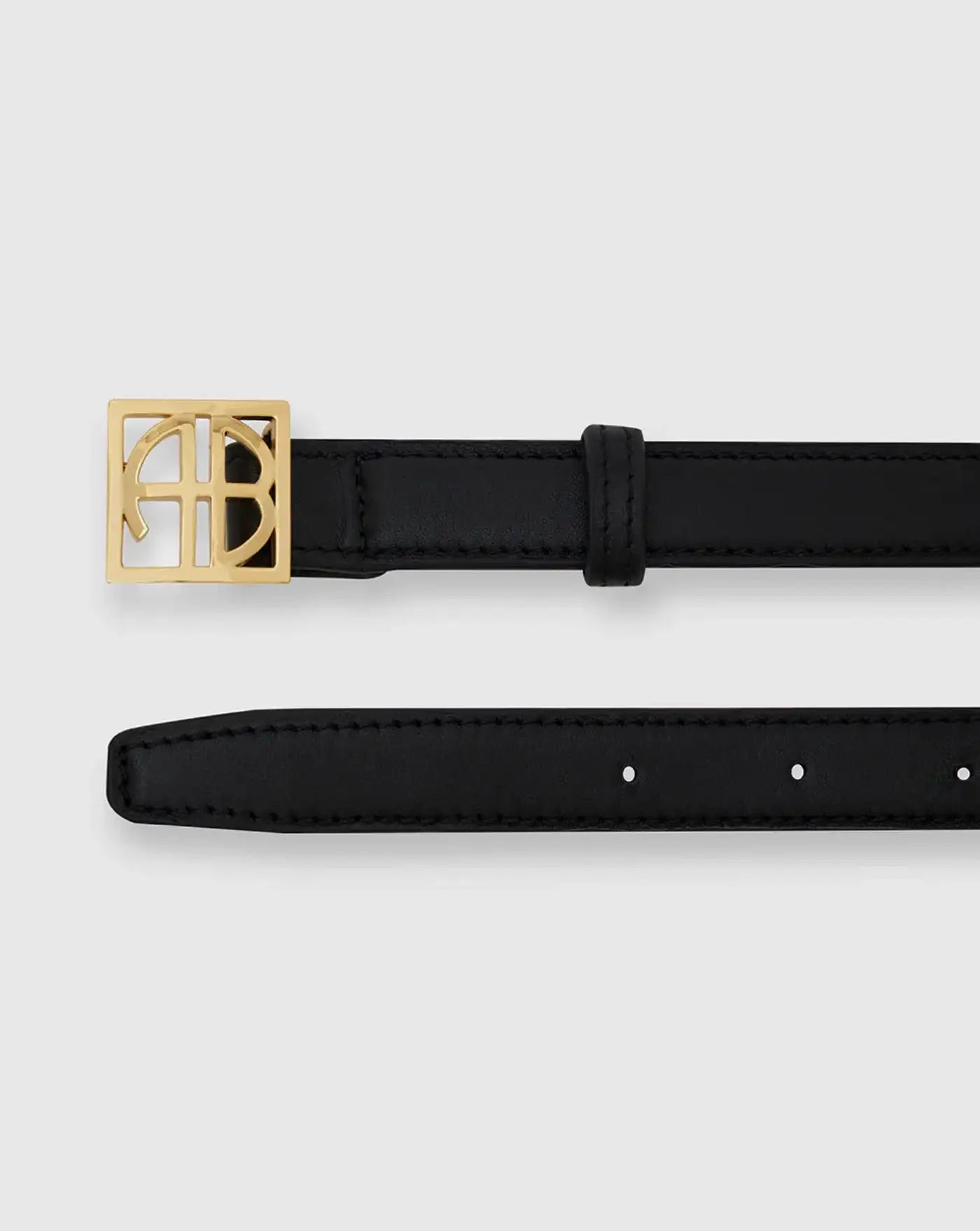 Cinturon Anine Bing Monogram A1210461000 BLACK ANINE BING