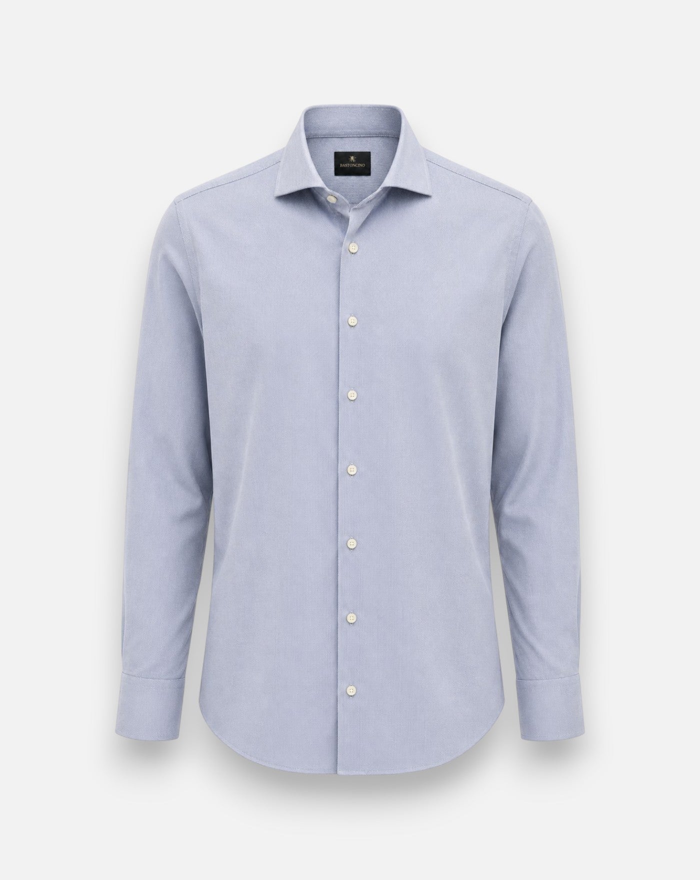 Camisa Bastoncino Microdibujo B4515 BLUE BASTONCINO