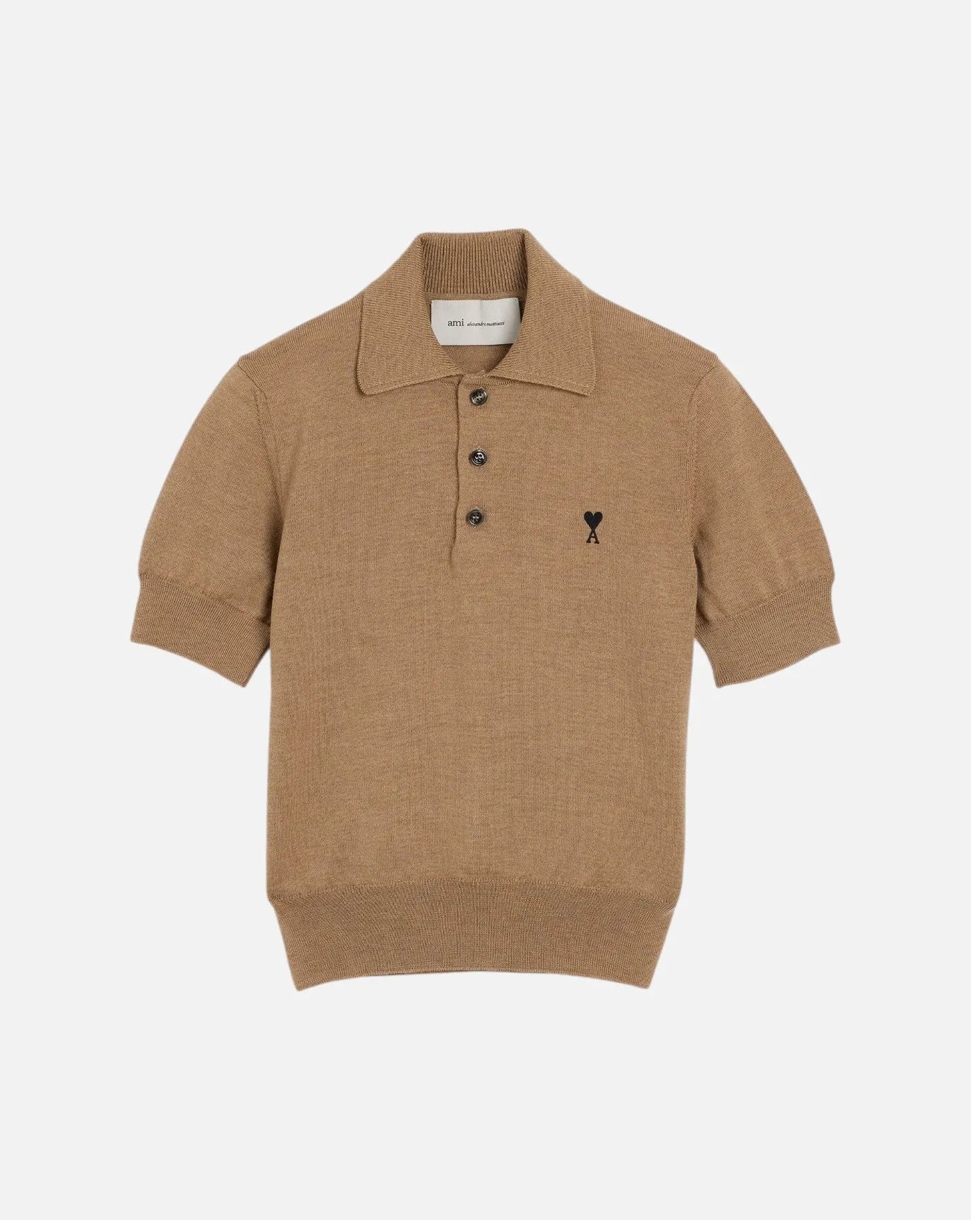 Polo Ami Paris Quota Sweater FPL458KN0197 A335 HEATHER AMI PARIS
