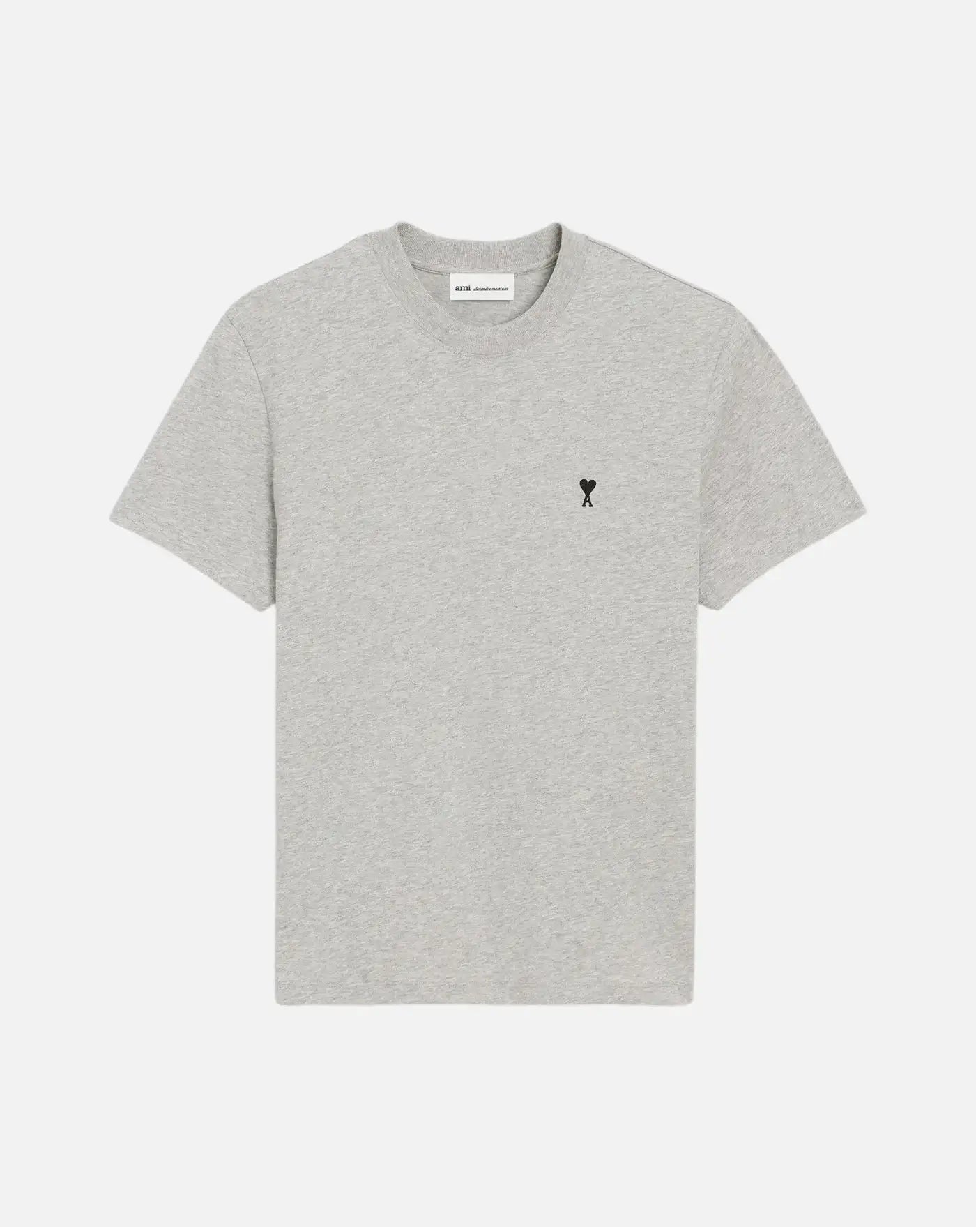 Camiseta Ami Paris Ami de Coeur FTS347724 0951 HEATHER ASH GREY AMI PARIS