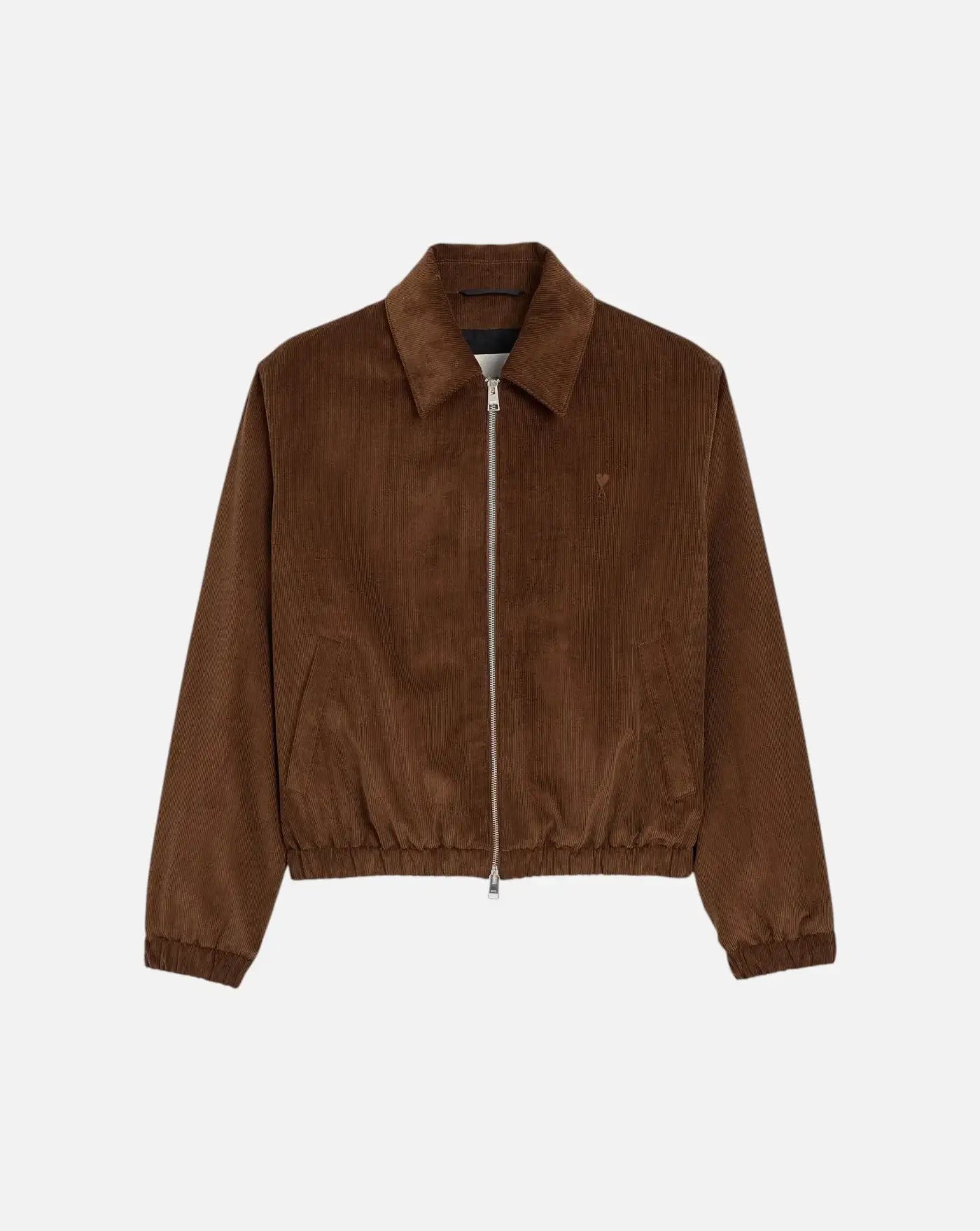 Chaqueta Ami de Coeur Padded Zipped HJK830 CO0089 2221 CHOCOLATE BROWN AMI PARIS