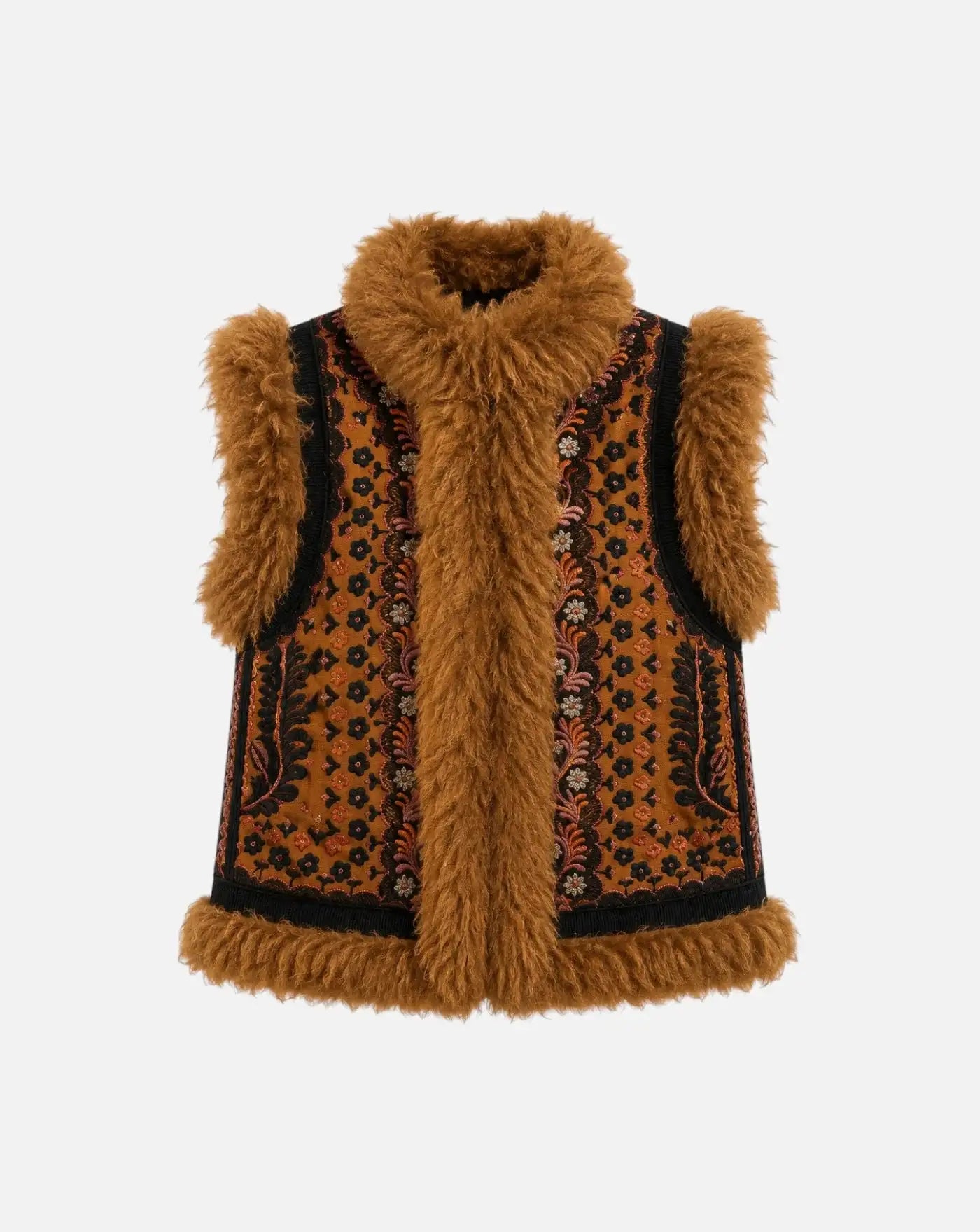 Chaleco Antik Batik Ivan Gilet IVAN1GIL CAMEL ANTIK BATIK