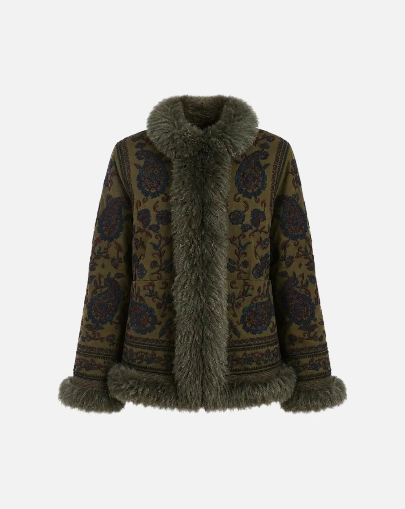 Chaqueta Antik Batik Pauline Jacket PAULINE1JKT KAKI ANTIK BATIK