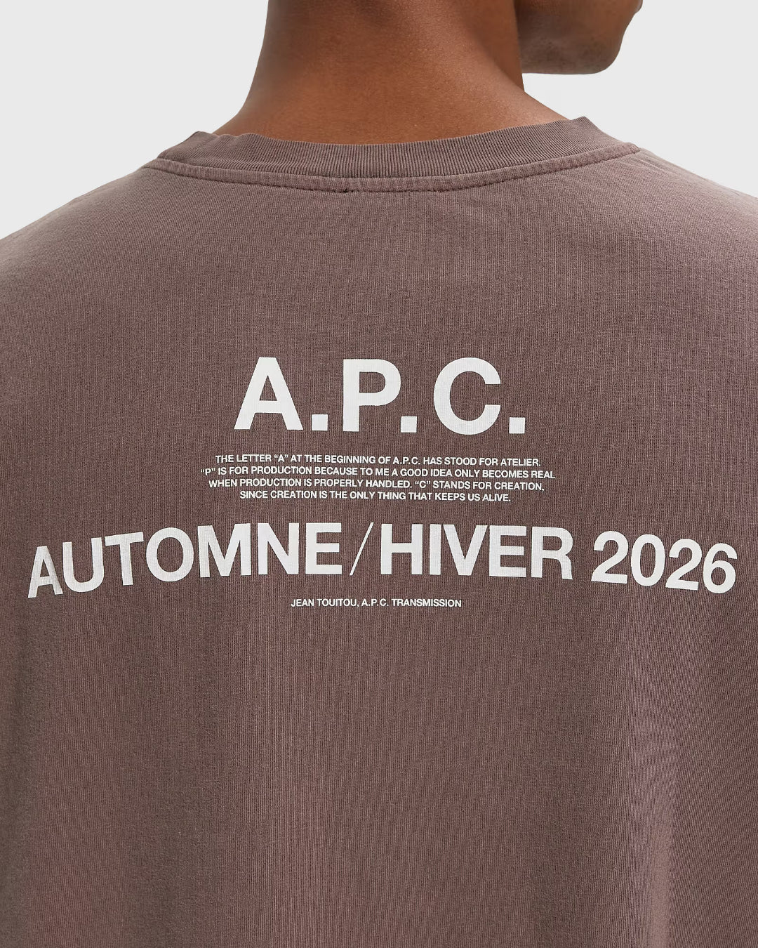 Camiseta A.P.C. Manches Longues Apc Hiver 26 COHBSM26479 CAD A.P.C.