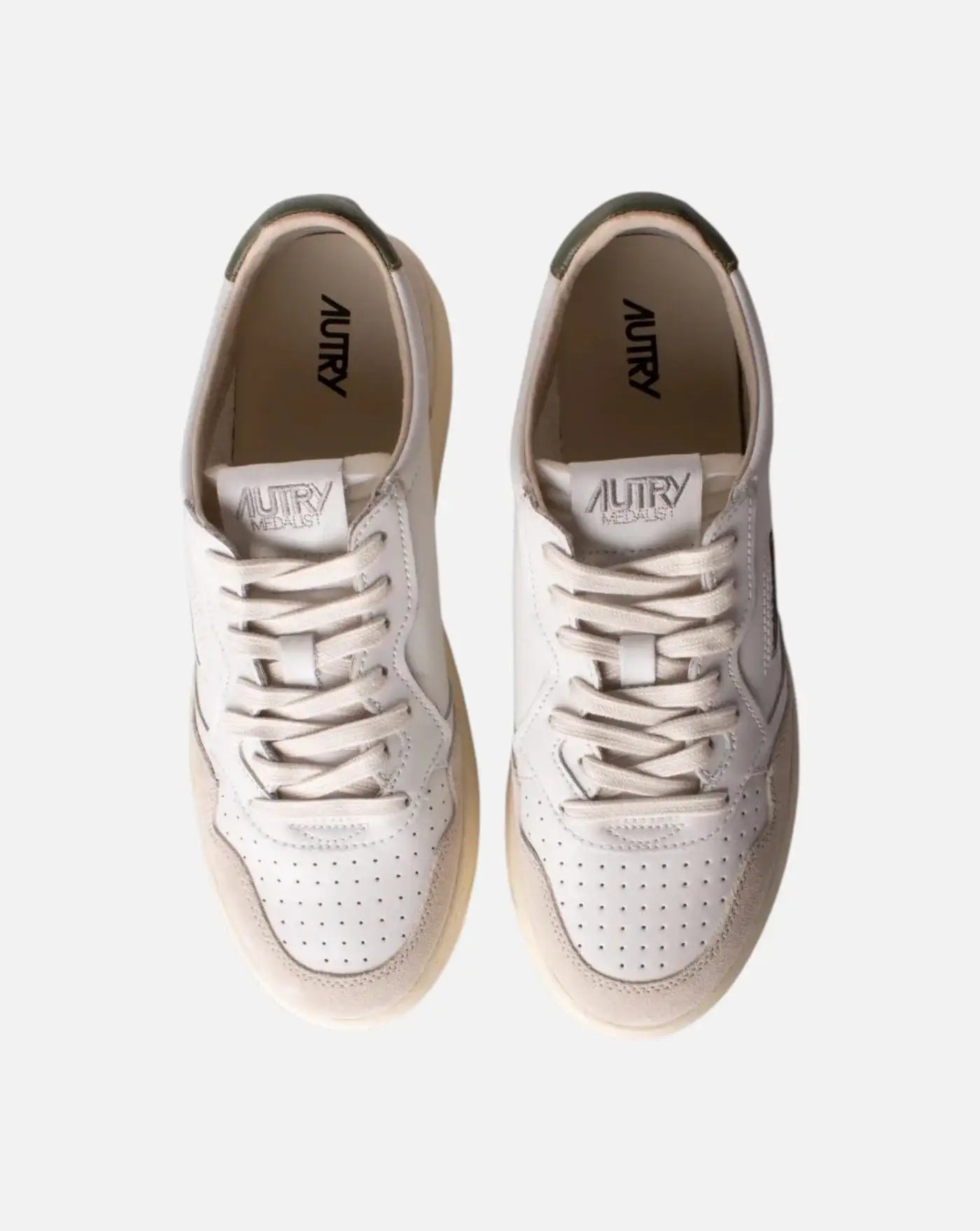 Zapatillas Autry Aulm LS17 AULM LS17 WHITE/BRONZE GREEN AUTRY