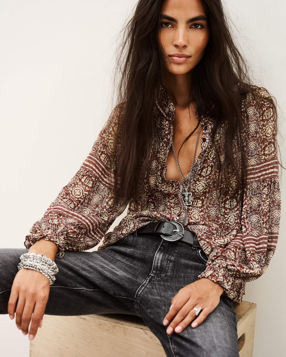 Camisa Ba&sh Denna 1H26DENN 0235 BA&SH