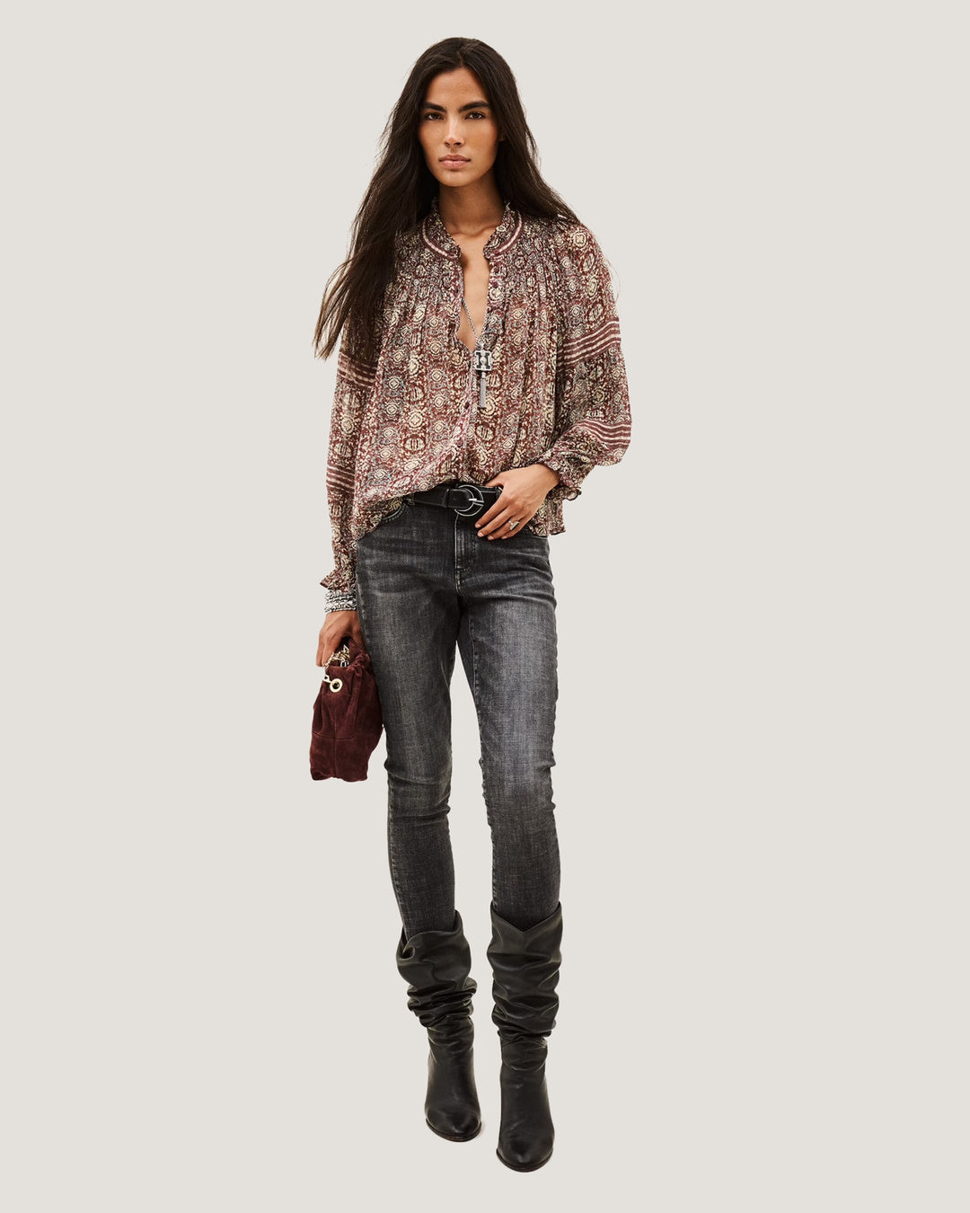 Camisa Ba&sh Denna 1H26DENN 0235 BA&SH