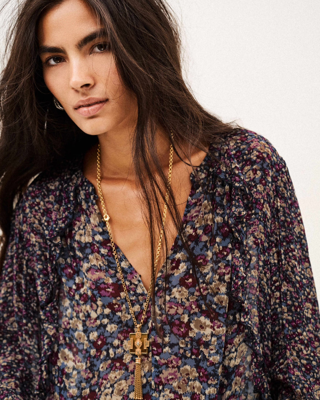 Blusa Ba&sh Kross<BR/> 1H26KROS 0110 BA&SH