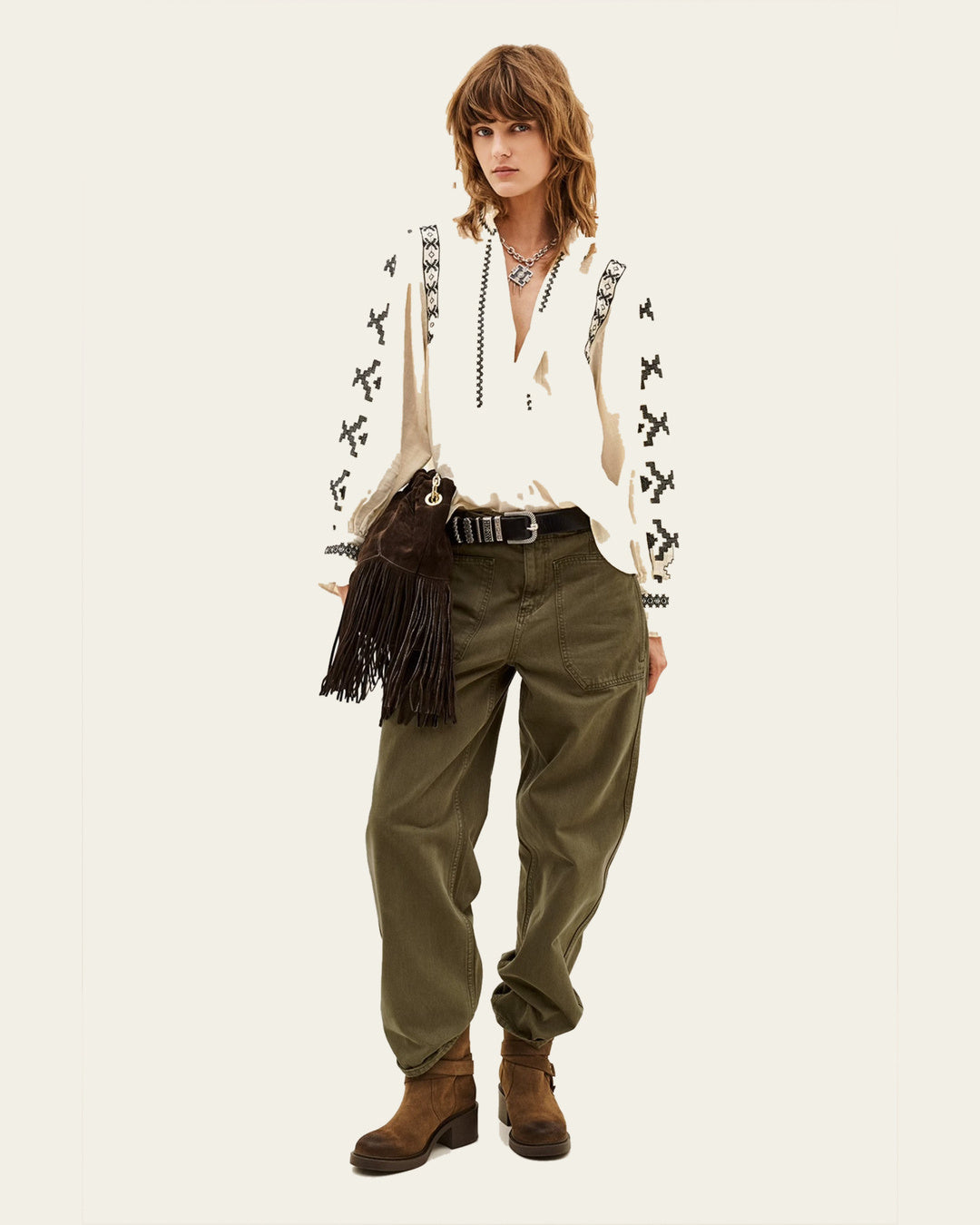 Blusa Ba&sh Pidma<BR/> 1H26PIDM 0101 BA&SH