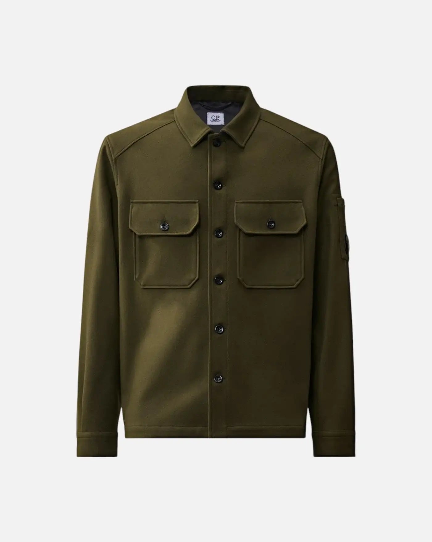 Chaqueta C.P. Company Overshirt In Felted Wool 21CMOS261A110804A 683 C.P. COMPANY
