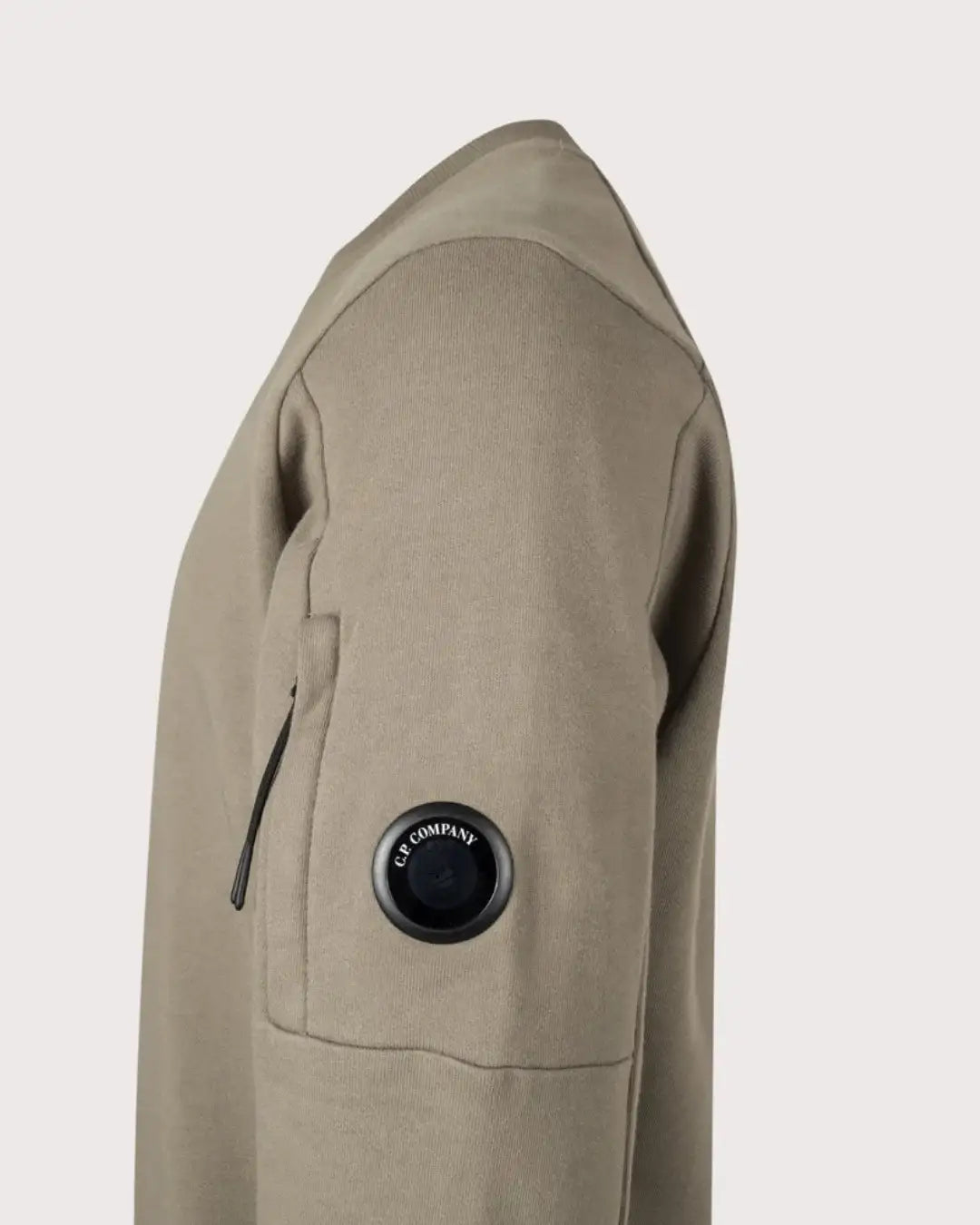 Sudadera C.P. Company Diagonal Raised Fleece Crewneck Lens 21CMSS713A 005086W 356 C.P. COMPANY