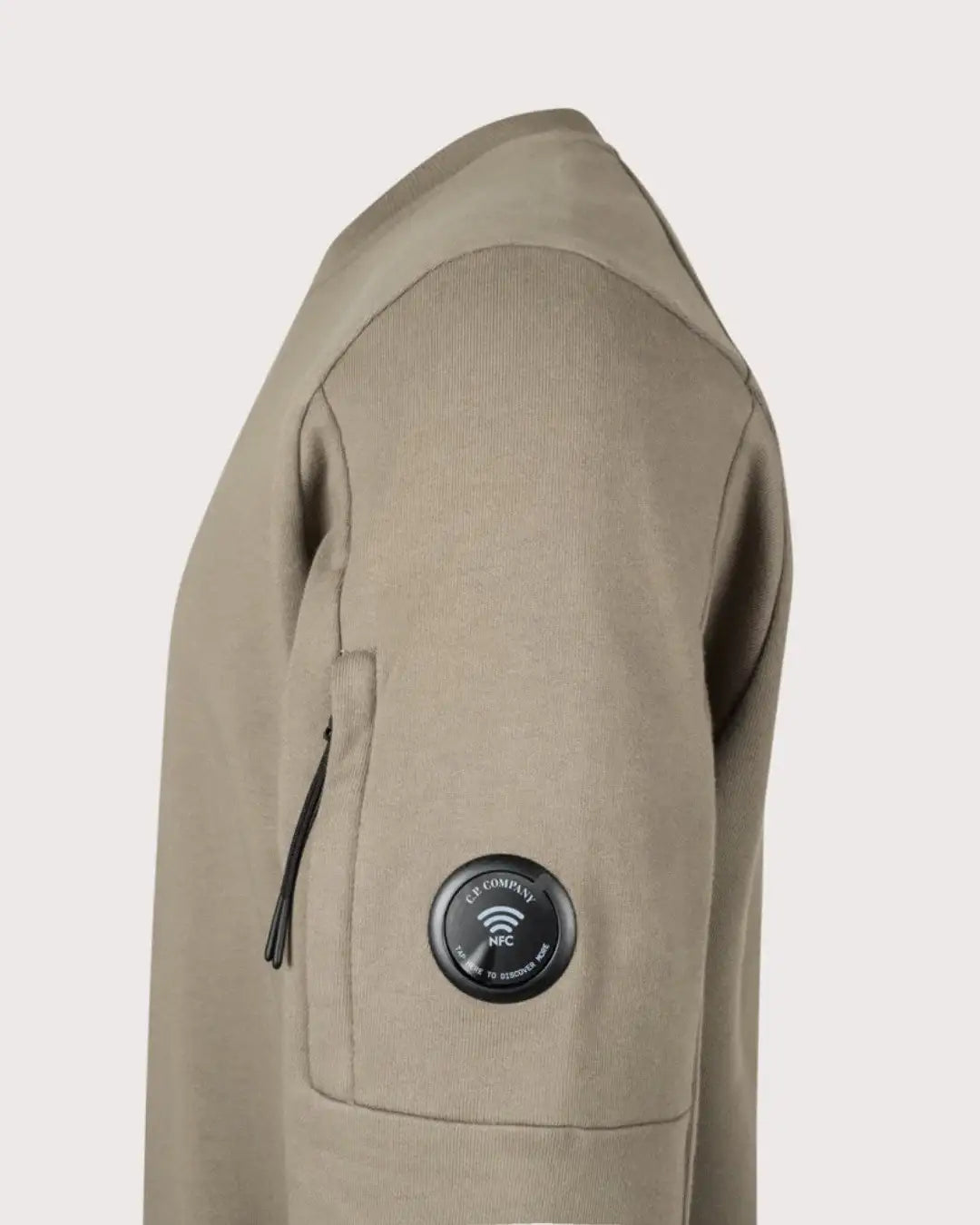 Sudadera C.P. Company Diagonal Raised Fleece Crewneck Lens 21CMSS713A 005086W 356 C.P. COMPANY