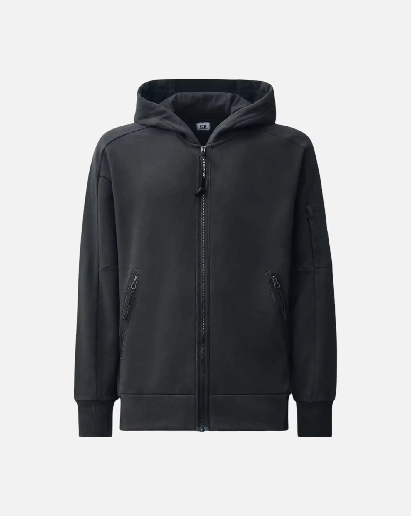 Sudadera C.P. Company Diagonal Raised Fleece Lens Full-Zip Hoodie 21CMSS716A005086W 985 C.P. COMPANY