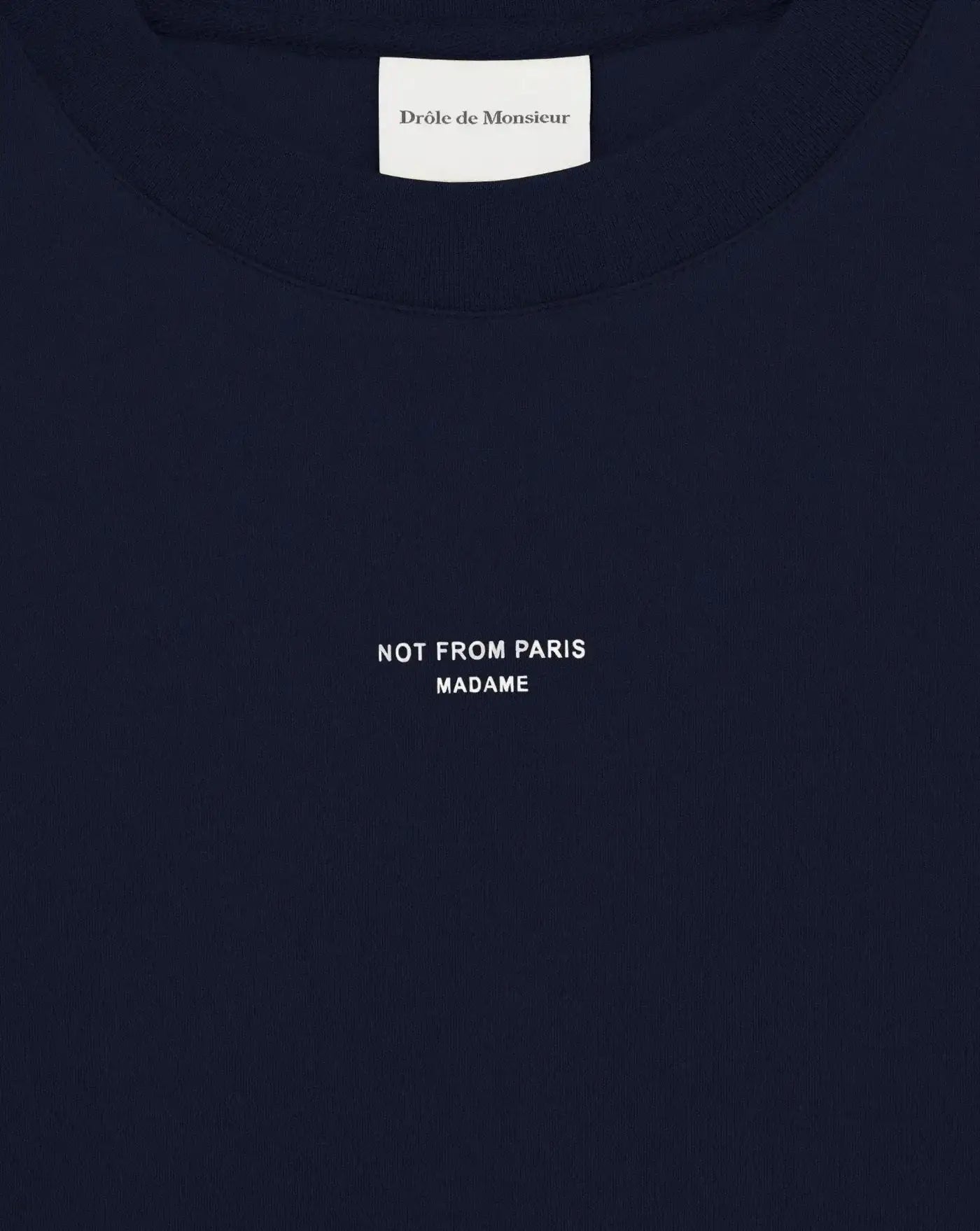 Camiseta Drole de Monsieur Classic Slogan T-shirt TS202 CO002 NY DROLE DE MONSIEUR