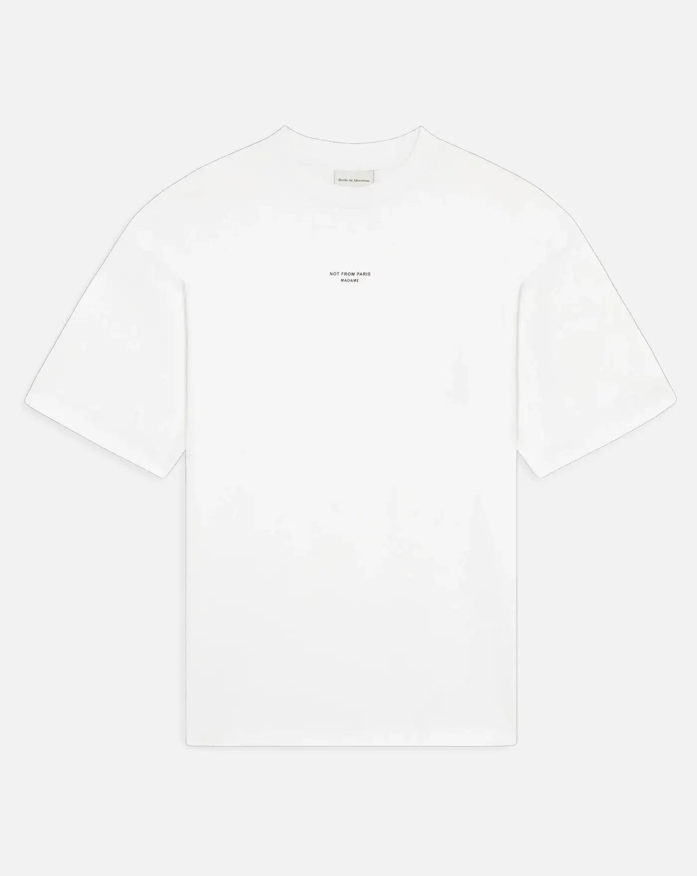 Camiseta Drole de Monsieur Classic Slogan T-shirt TS202 CO002 OPW DROLE DE MONSIEUR