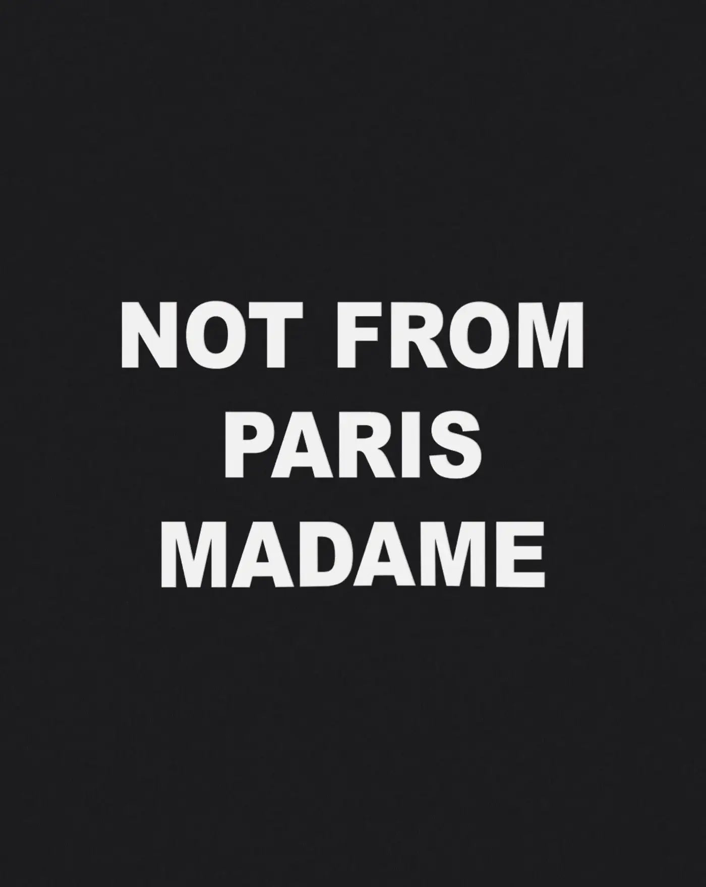 Camiseta Drole de Monsieur Le T-shirt Slogan TS203 CO002 BL DROLE DE MONSIEUR