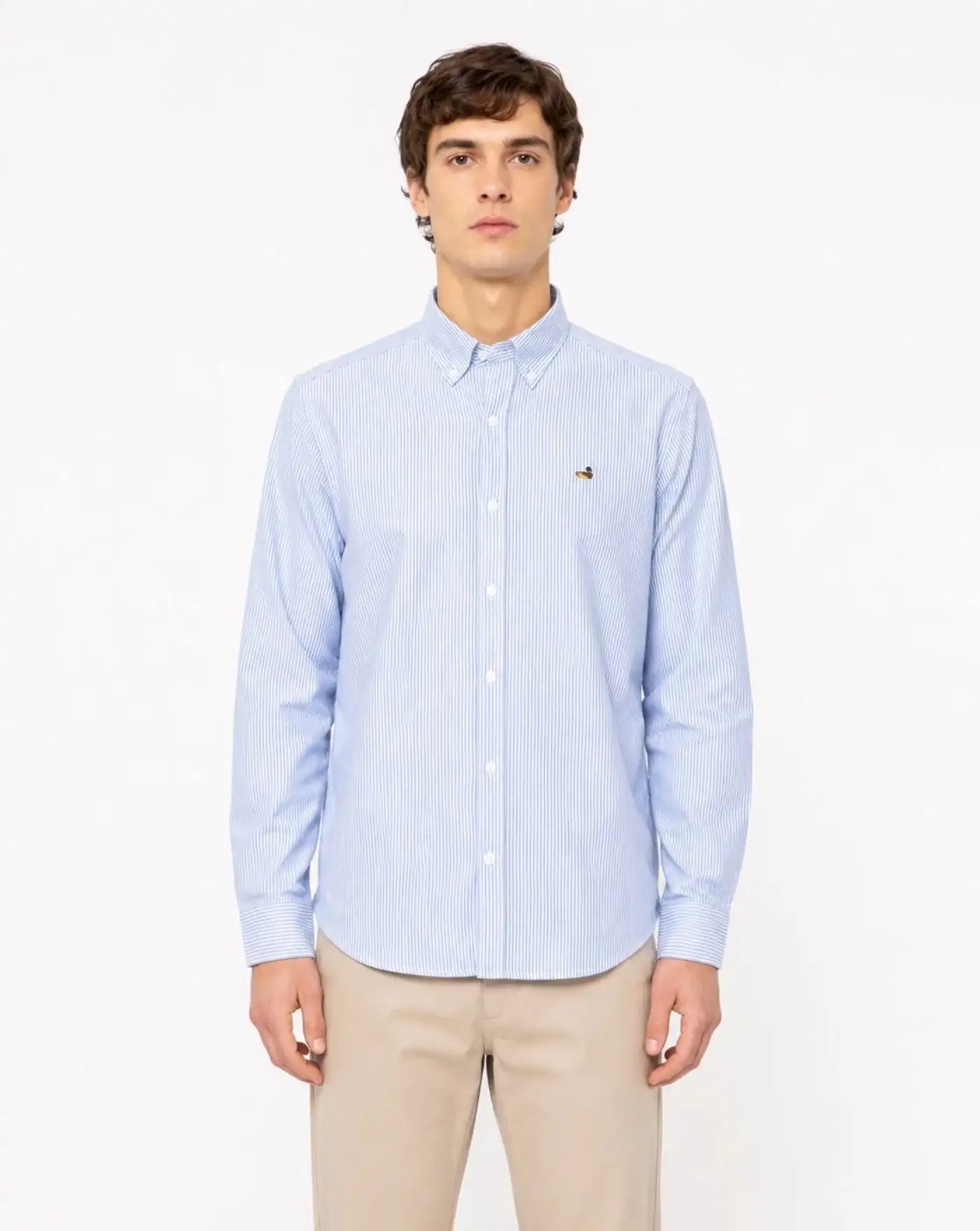 Camisa Edmmond Duck Striped 3261002500 PLAIN LIGHT BLUE EDMMOND