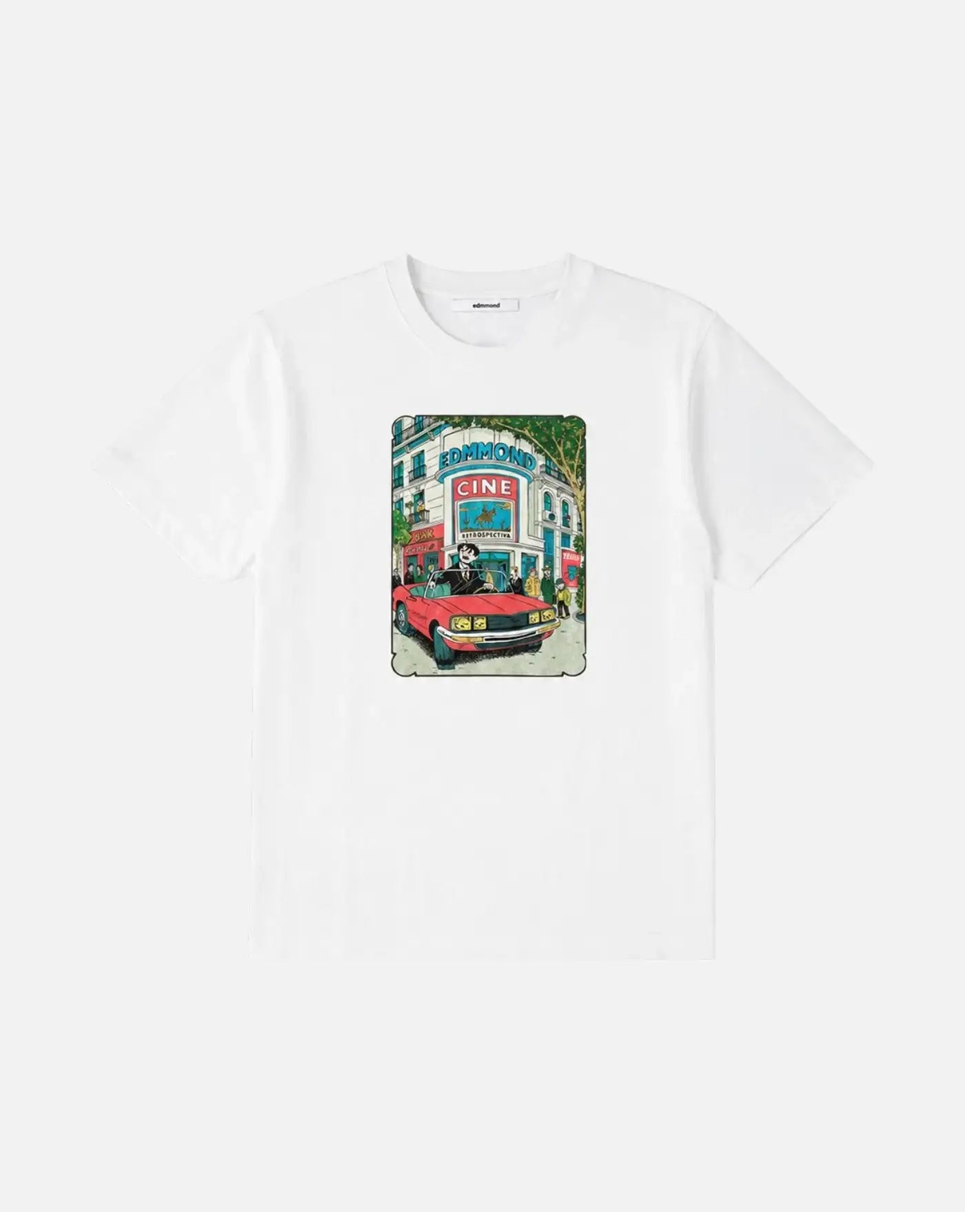 Camiseta Edmmond Retrospectiva 3263013000 PLAIN WHITE EDMMOND