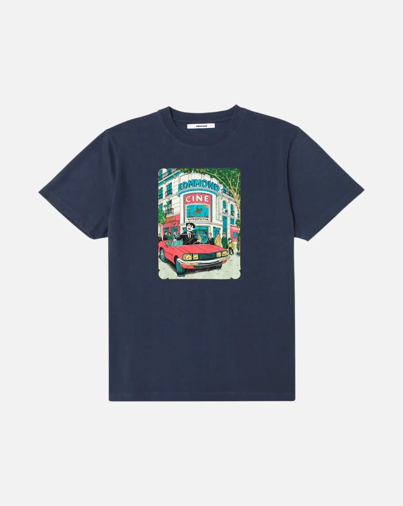 Camiseta Edmmond Retrospectiva 3263013590 PLAIN NAVY EDMMOND