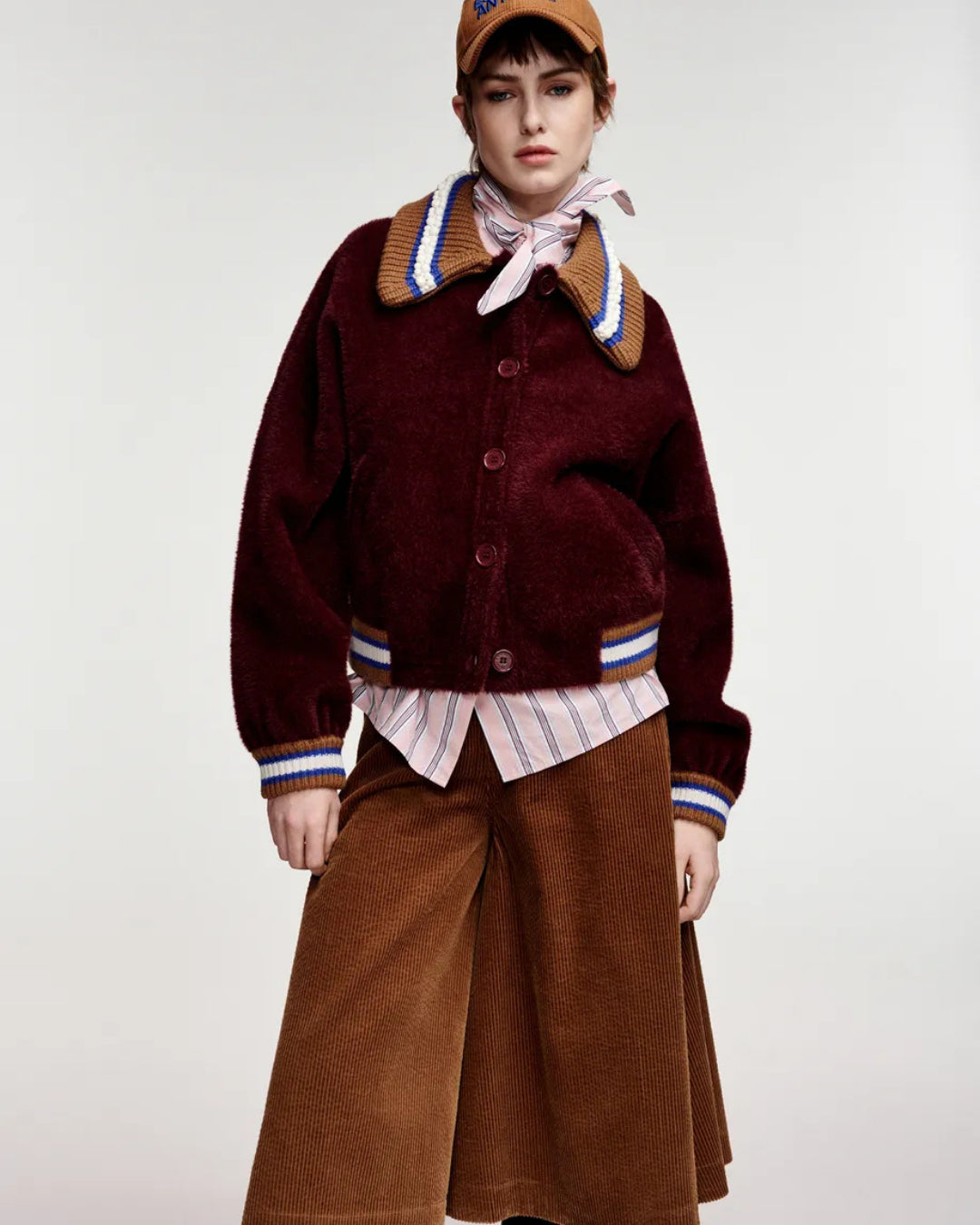 Chaqueta Essentiel Antwerp Kamore Knit Jacket With Collar KAMORE K2WN ESSENTIEL ANTWERP