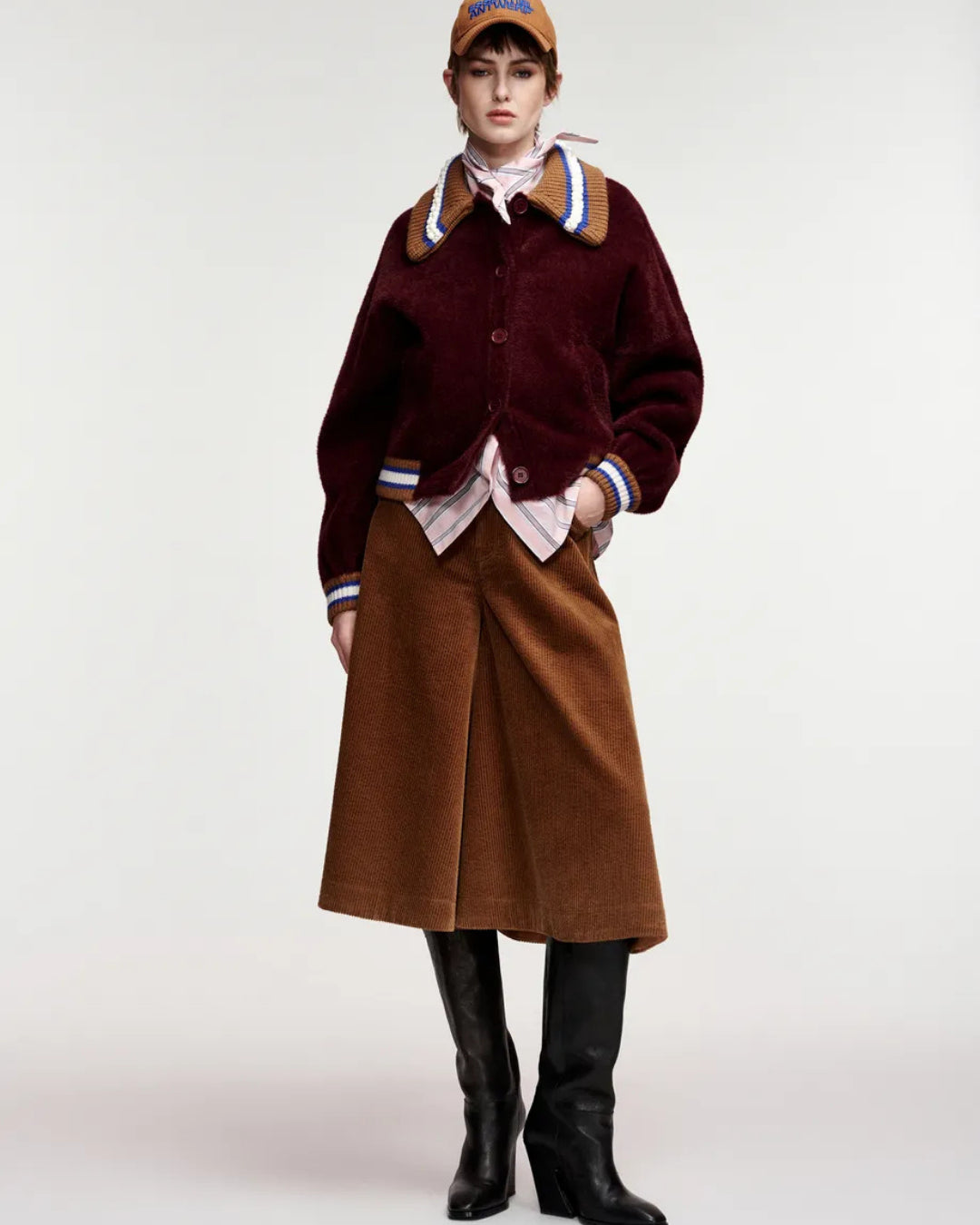 Chaqueta Essentiel Antwerp Kamore Knit Jacket With Collar KAMORE K2WN ESSENTIEL ANTWERP