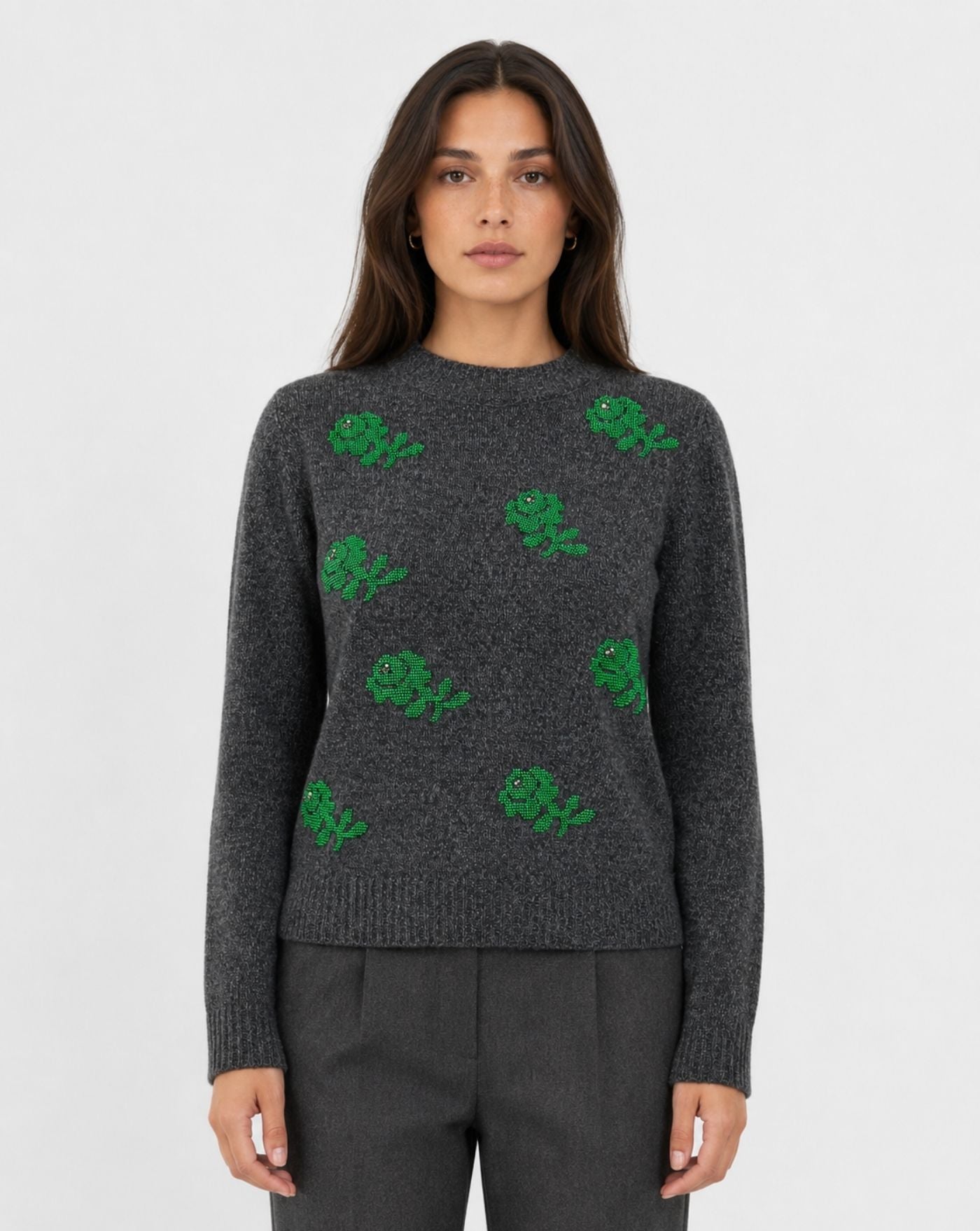 Jersey Essentiel Antwerp Korine Embroidered Pullover KORINE K2CC ESSENTIEL ANTWERP