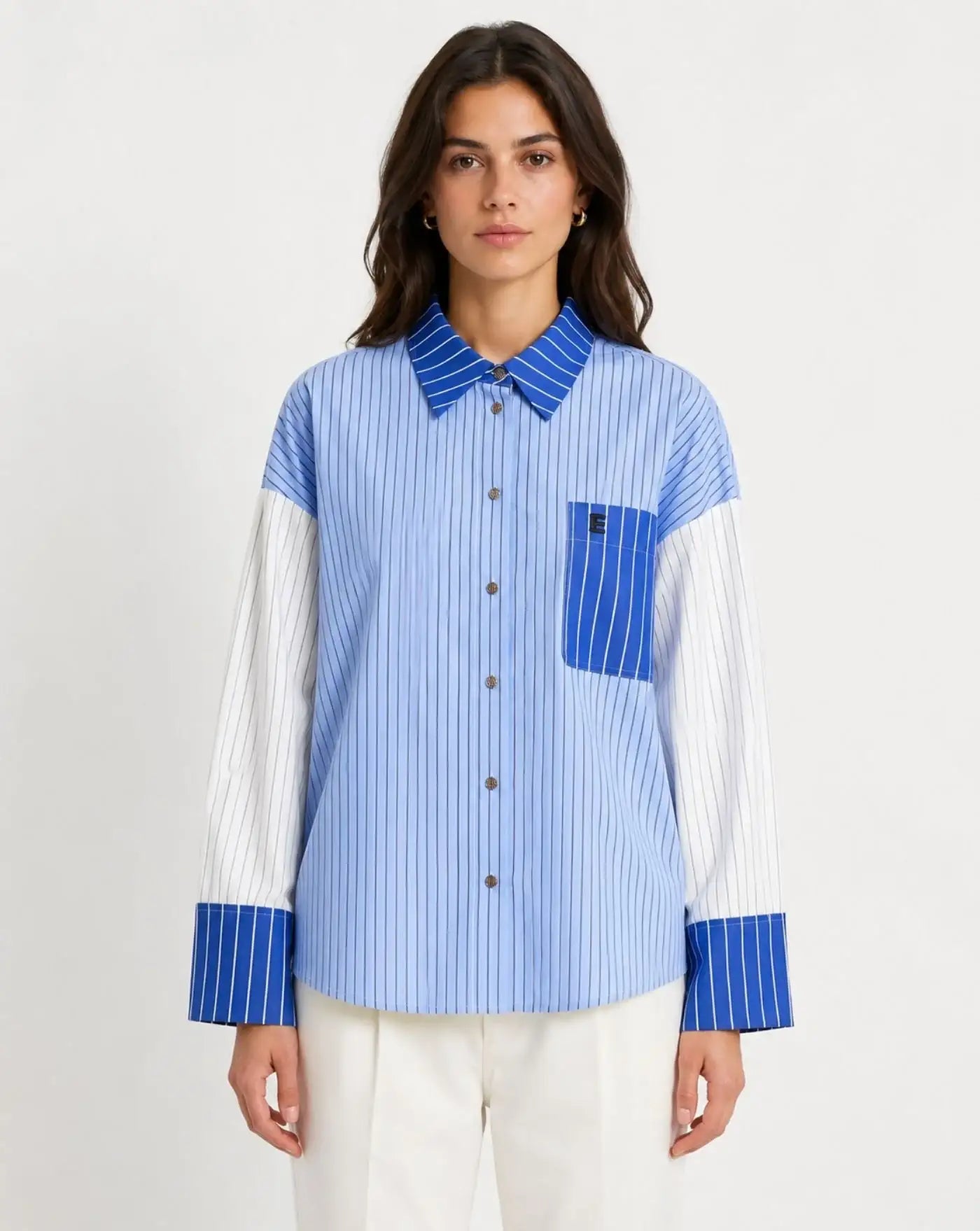 Camisa Essentiel Antwerp Kovid Fabric Mix KOVID K1SK ESSENTIEL ANTWERP