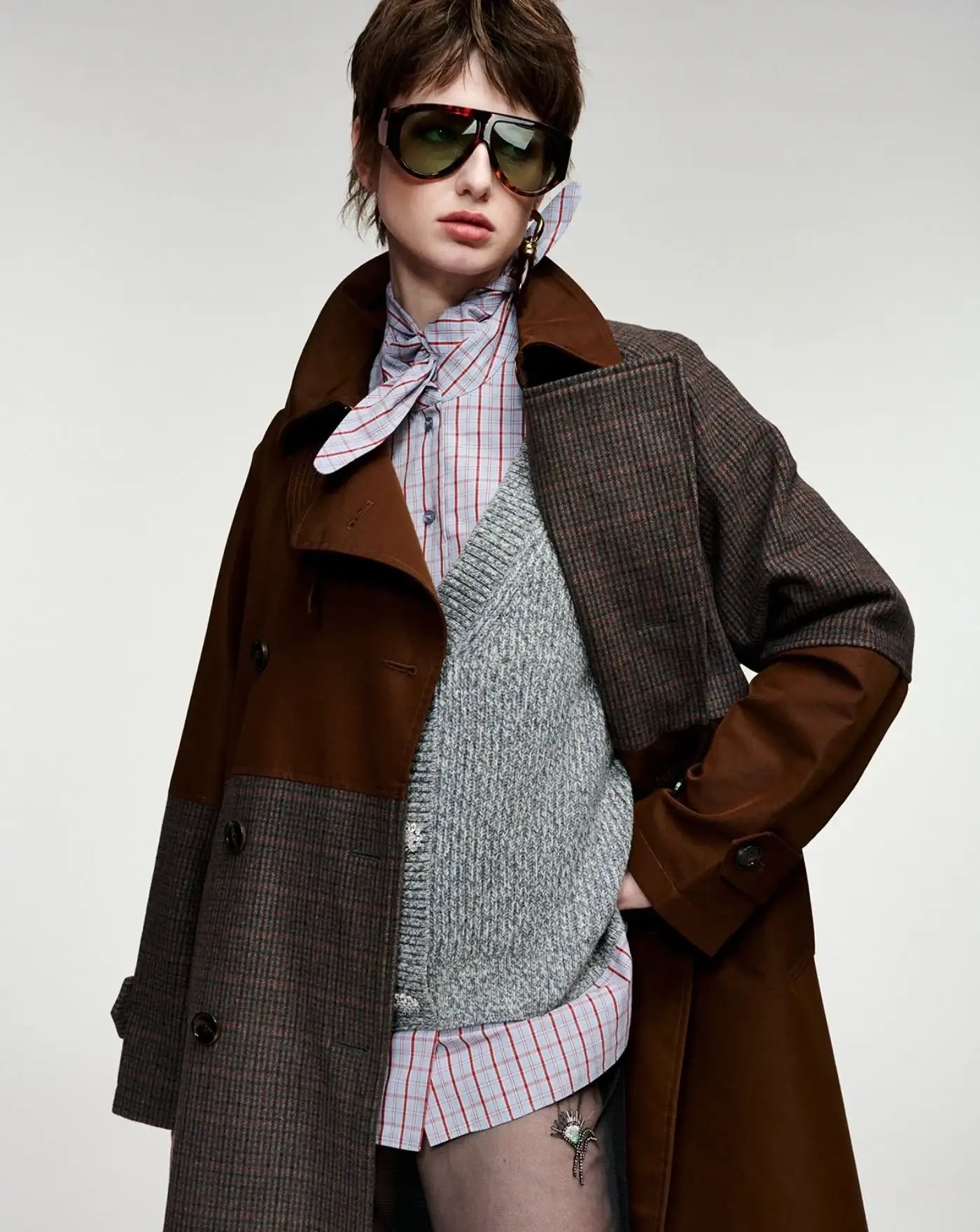 Camisa Essentiel Antwerp Kute Fabric Mix KUTE K2KQ ESSENTIEL ANTWERP