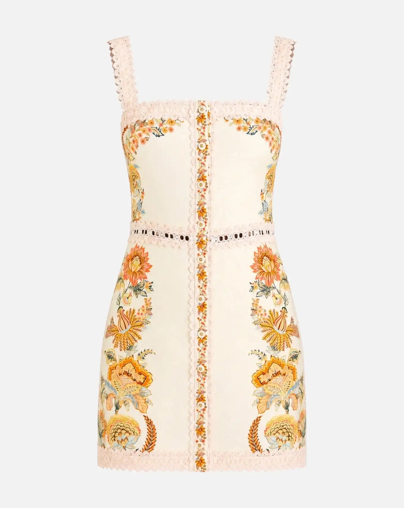 Vestido Farm Rio Ligia Light Pink 355550 PINK FARM RIO