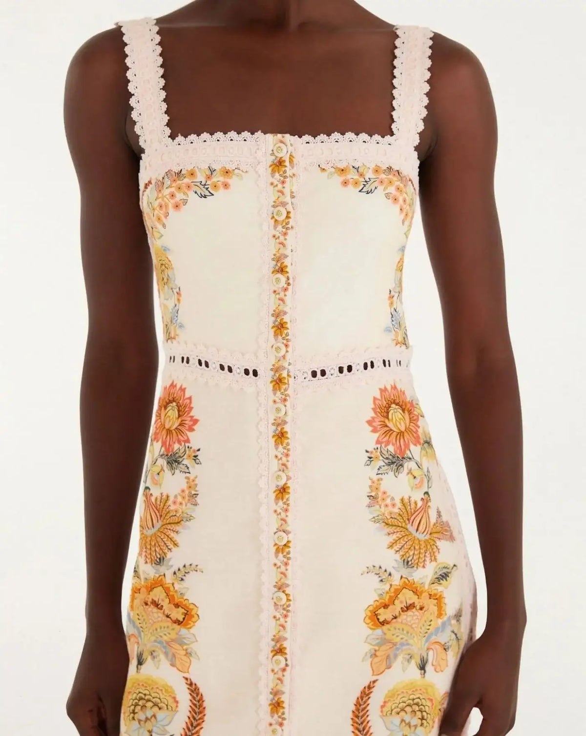 Vestido Farm Rio Ligia Light Pink 355550 PINK FARM RIO