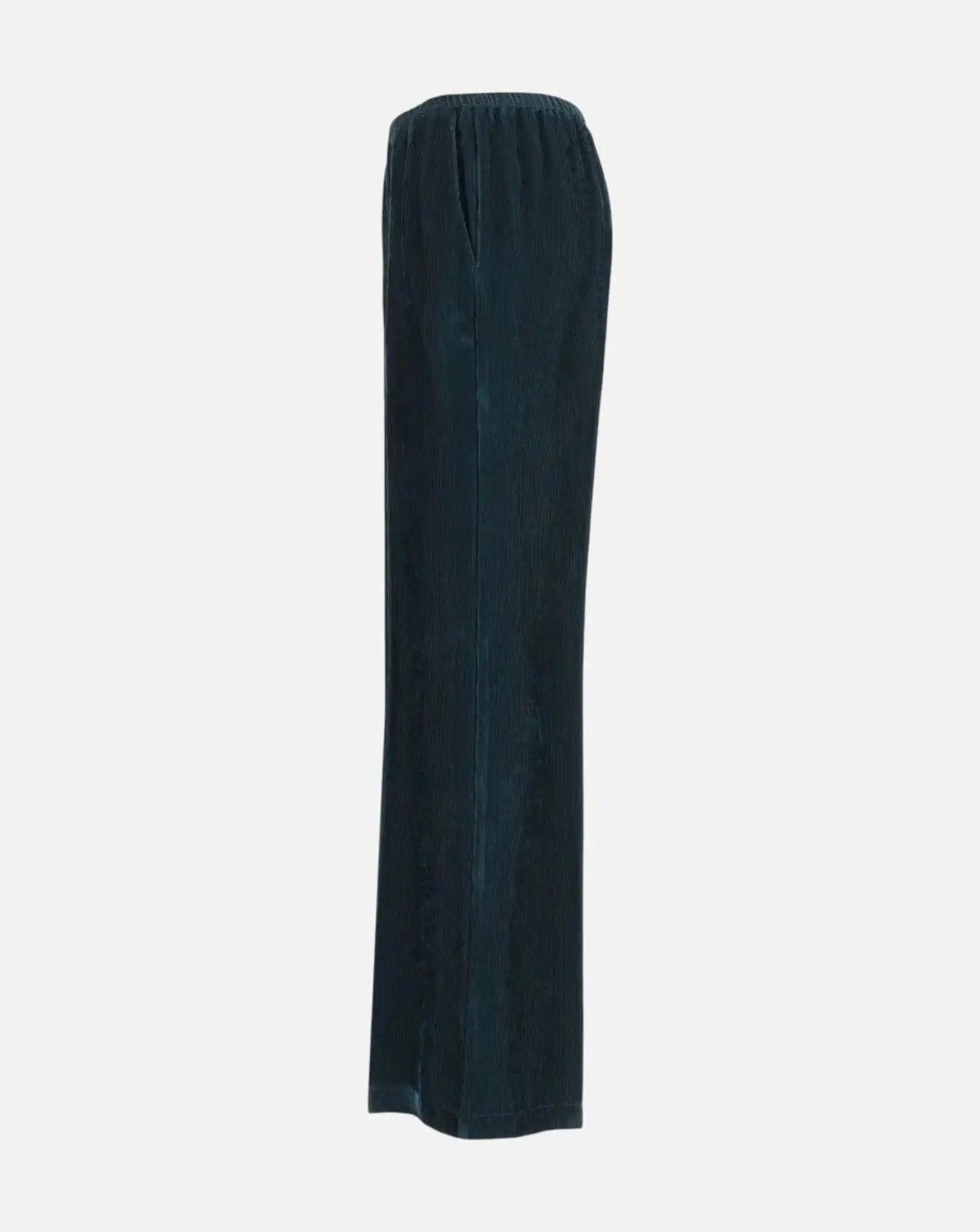 Pantalones Forte Forte Fluid Ribbed Velvet Elasticated pants 15042 JADE FORTE FORTE