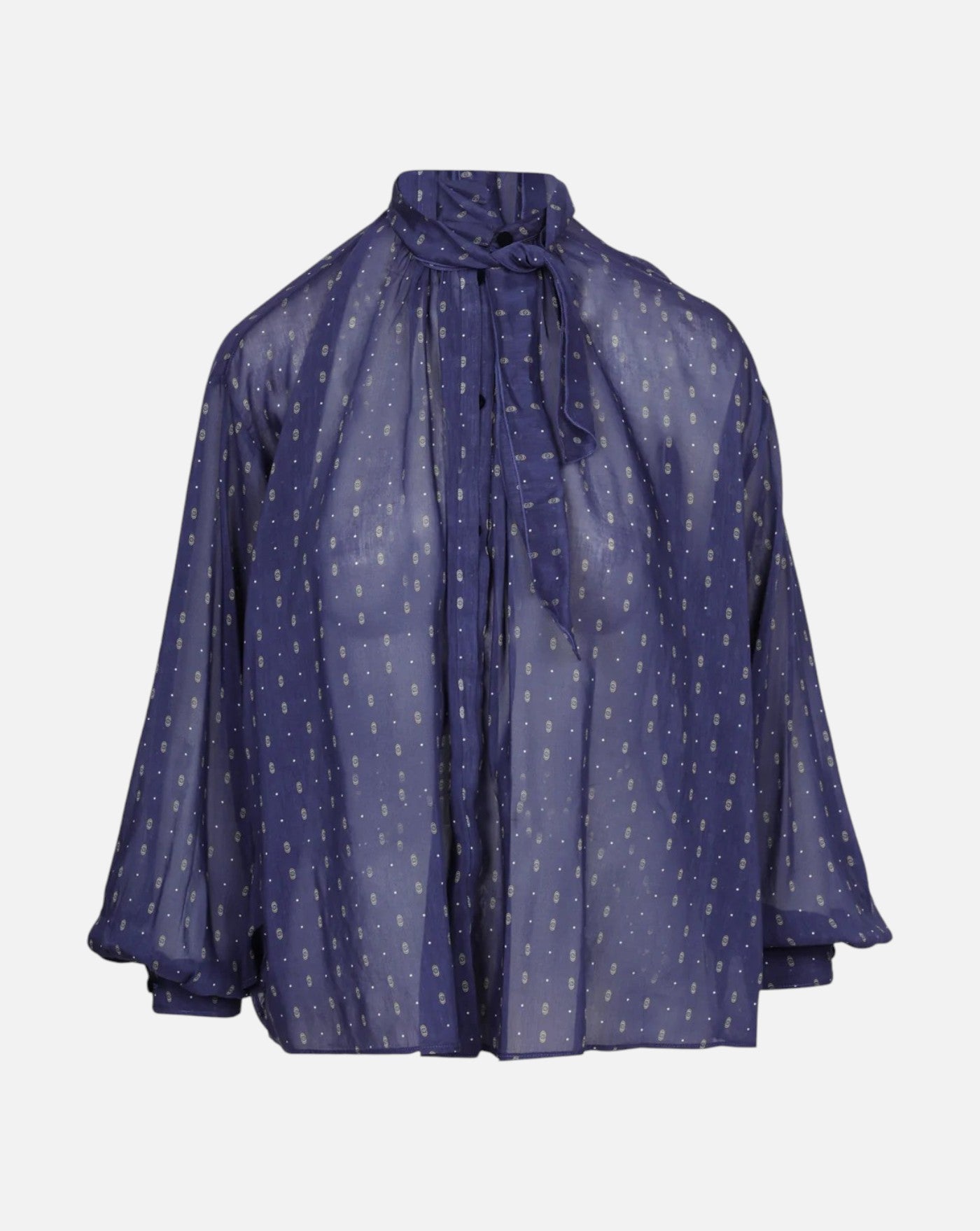 Blusa Forte Forte "Le club" Print co/se Voile Bohemian 15119 NOTTE FORTE FORTE