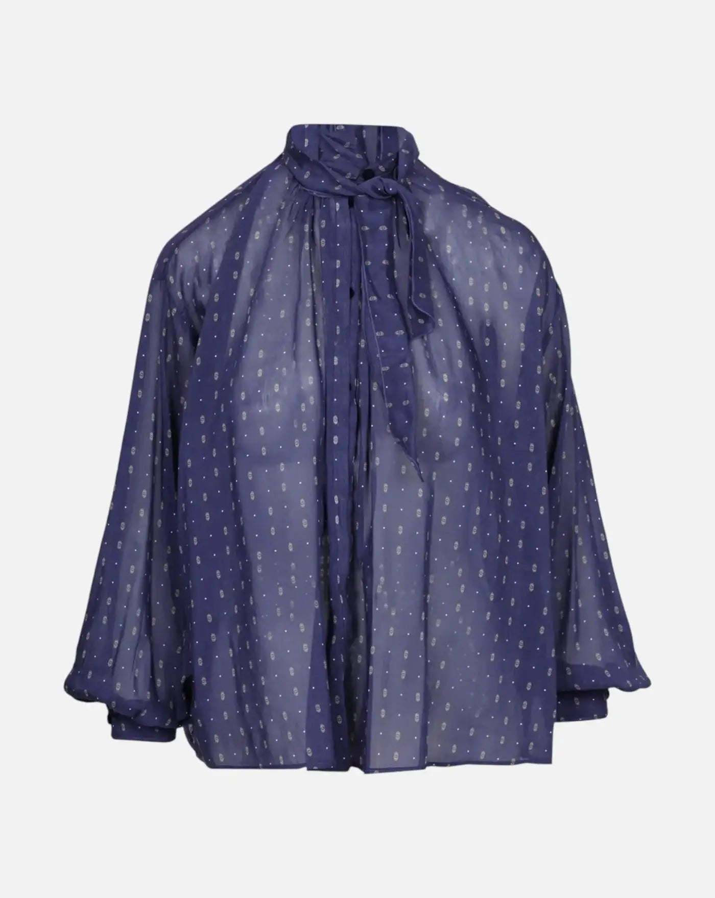 Blusa Forte Forte "Le club" Print co/se Voile Bohemian 15119 NOTTE FORTE FORTE