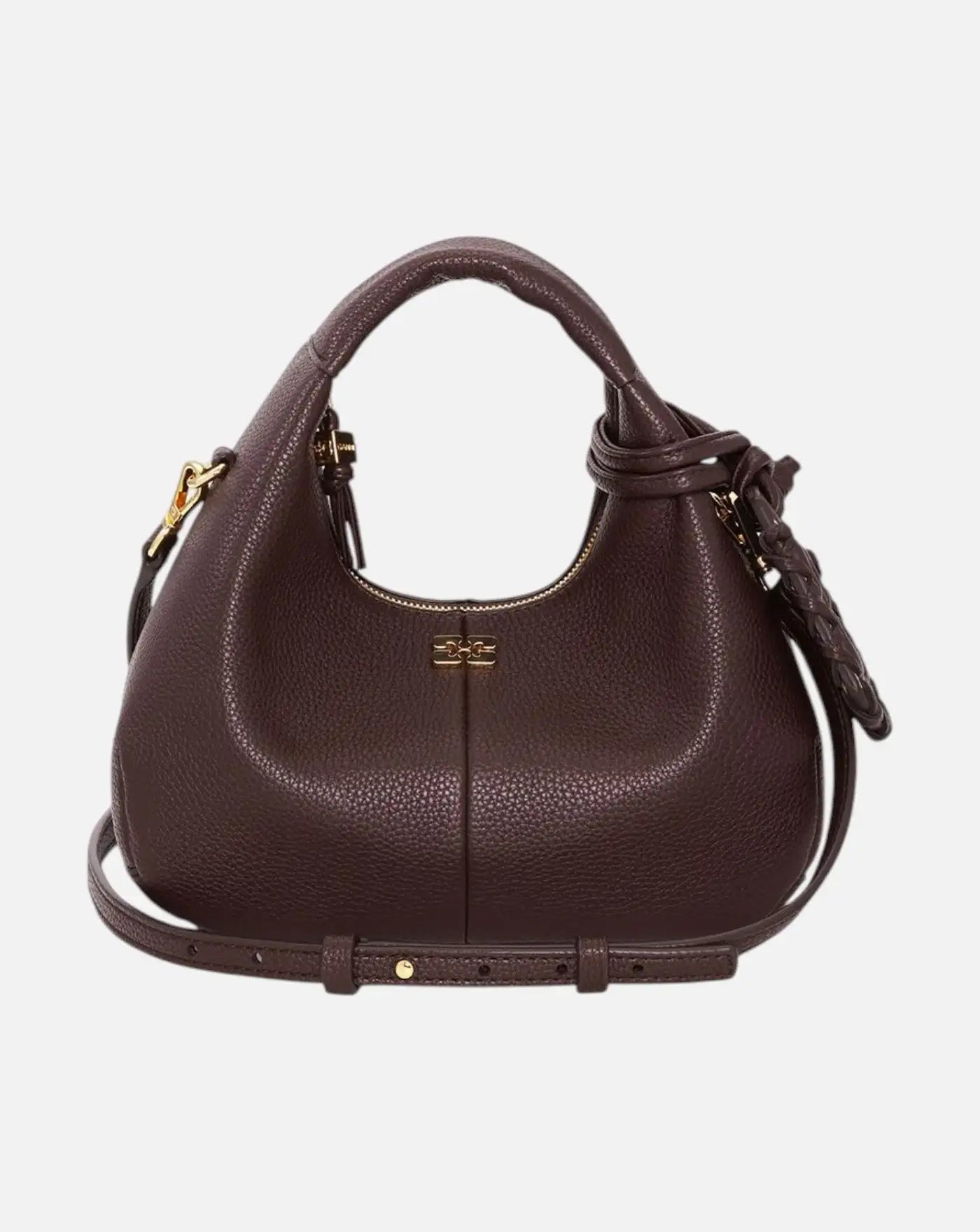 Bolso Ganni Hobo Mini Grained A7102 979 GANNI