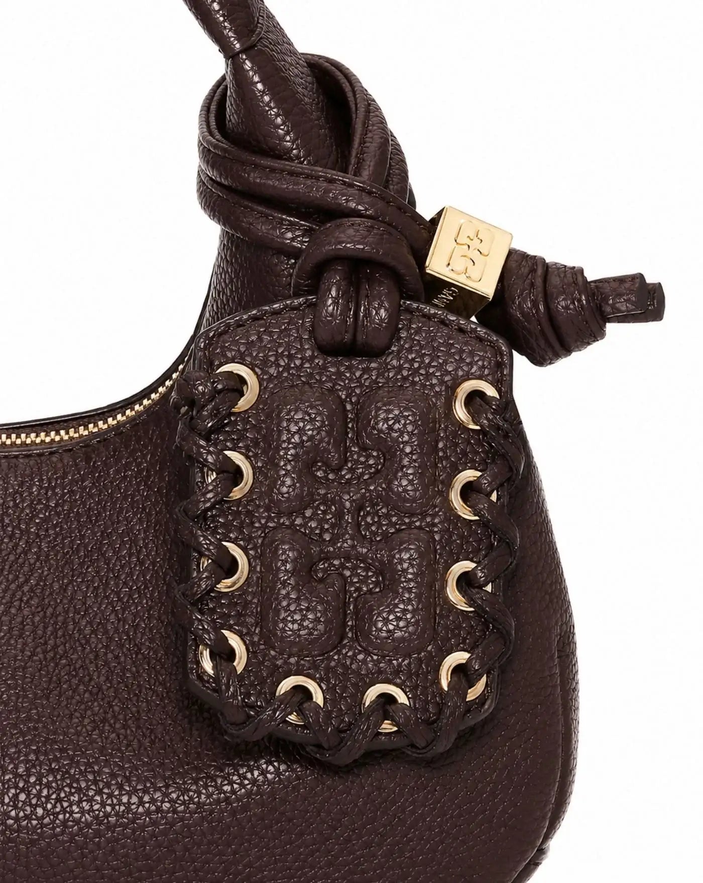 Bolso Ganni Hobo Mini Grained A7102 979 GANNI