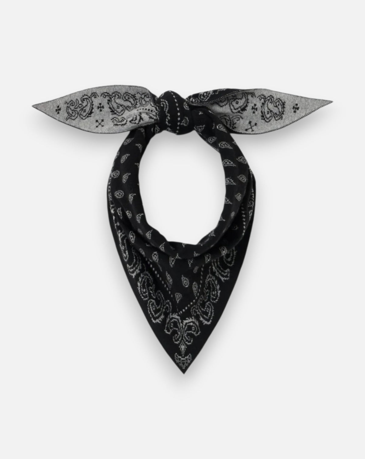 Bandana Guest in Residence The Wild Rag A25210AL BLACK/HEATHERGREY GUEST IN RESIDENCE