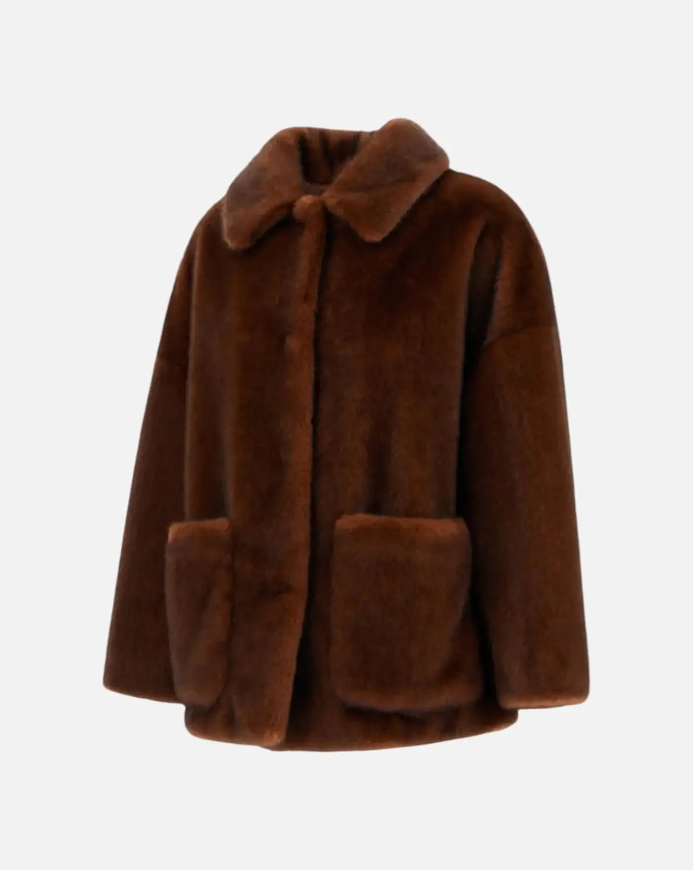 Abrigo Herno Woman's Knitted Half Coat GC000600D12739 8800 HERNO