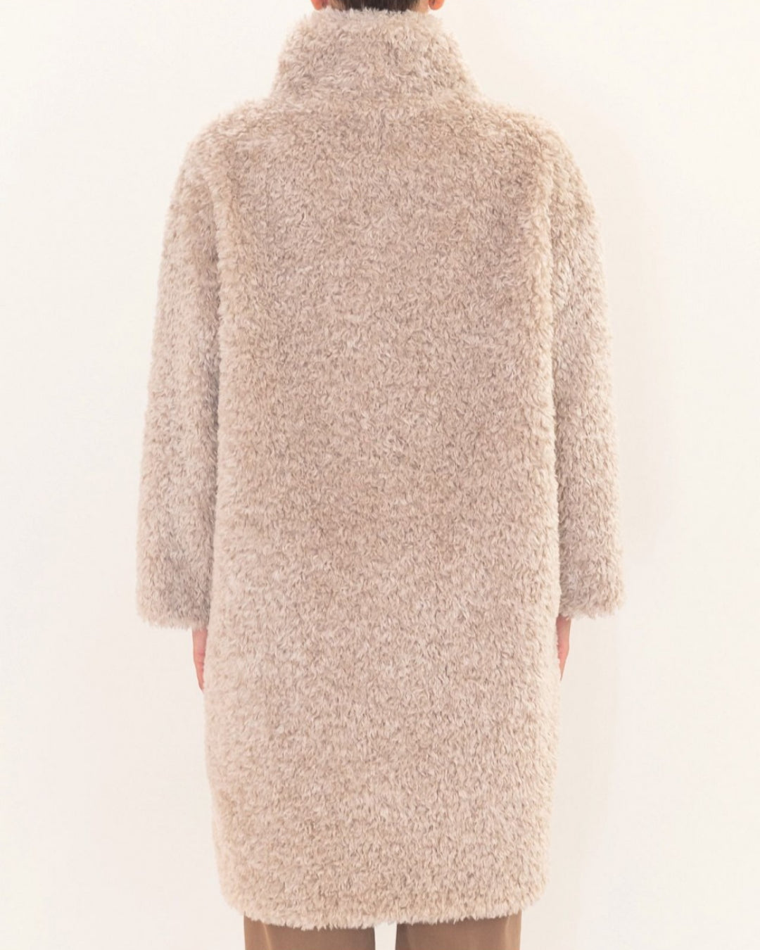 Abrigo Herno Woman's Knitted Half Coat GC000610D12421 1985 HERNO