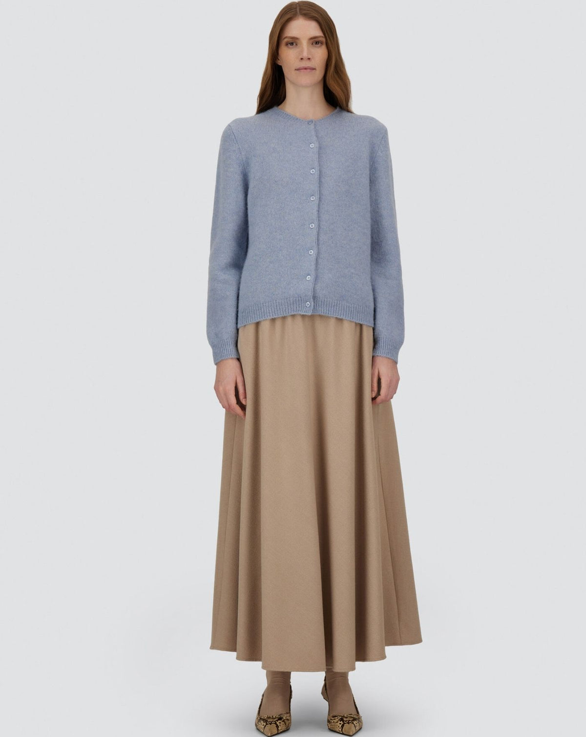 Falda Herno Woman's Woven Skirt GN00028DR12934 1985 HERNO