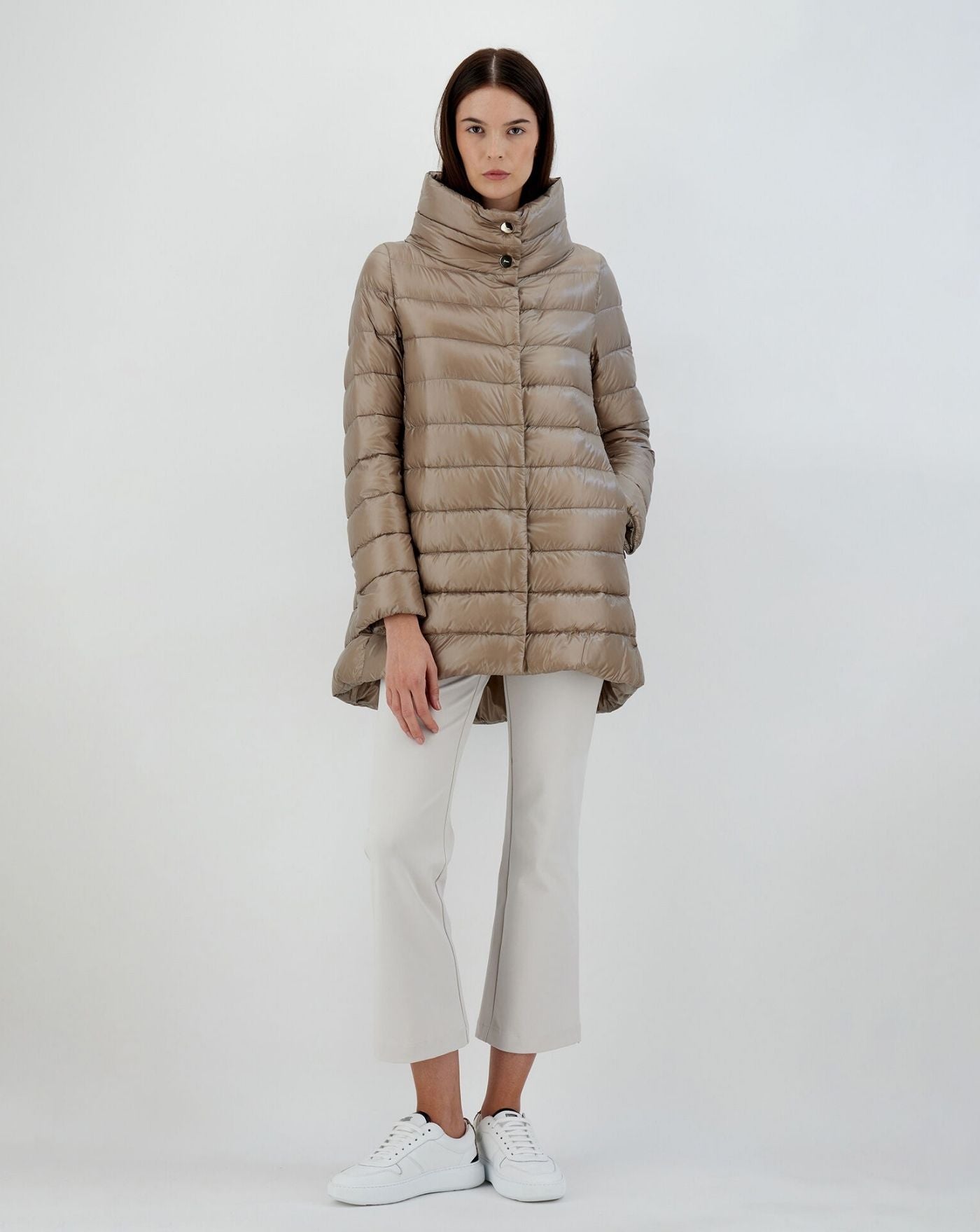 Chaqueta Herno Woman's Woven Half Coat PI0505DIC12017Z 2600 HERNO