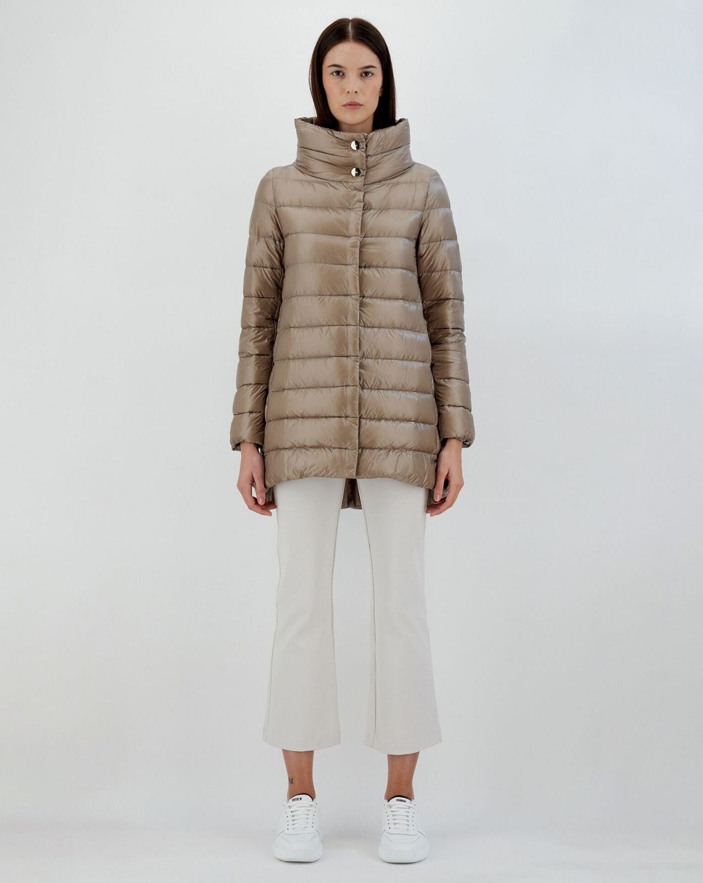Chaqueta Herno Woman's Woven Half Coat PI0505DIC12017Z 2600 HERNO