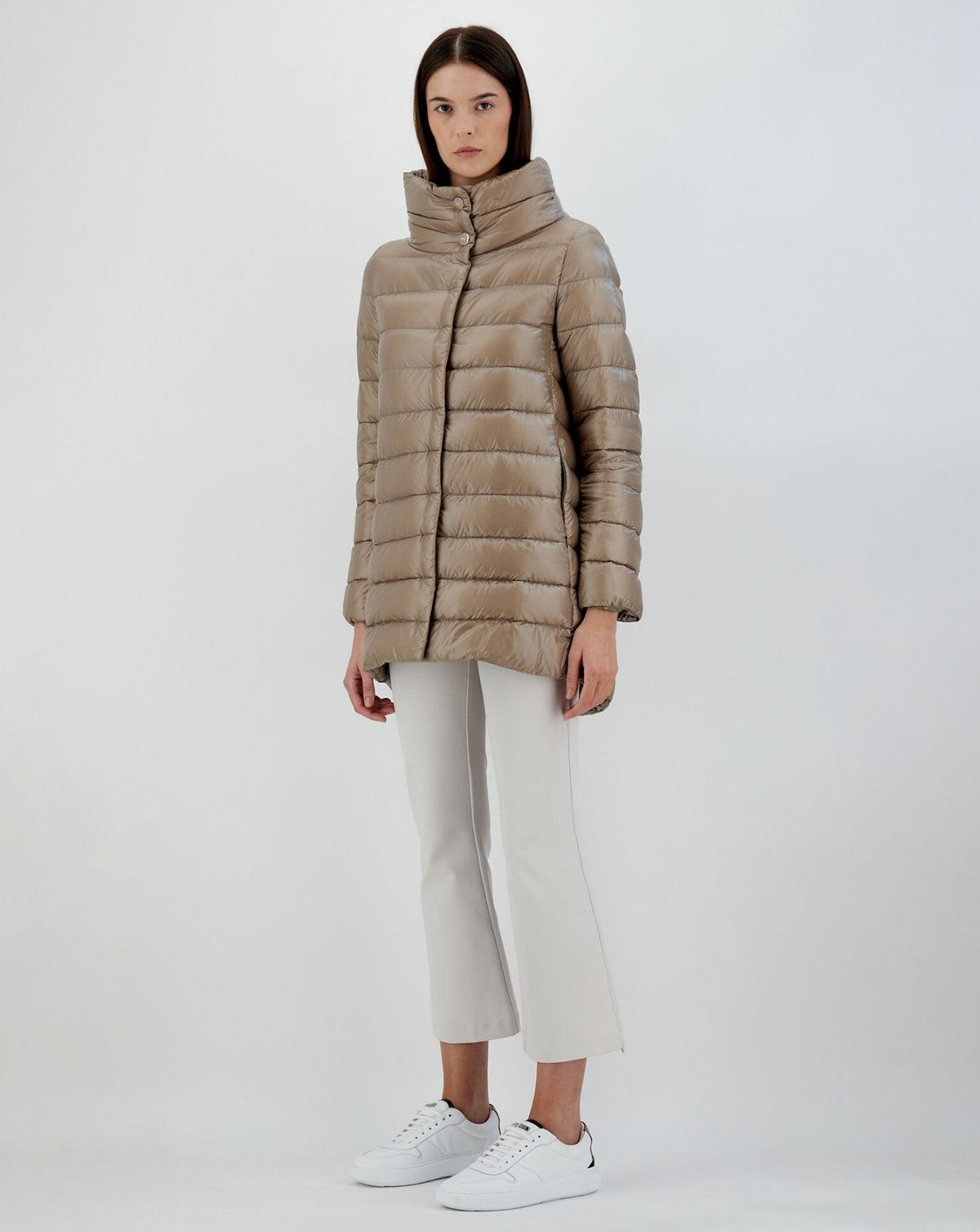 Chaqueta Herno Woman's Woven Half Coat PI0505DIC12017Z 2600 HERNO