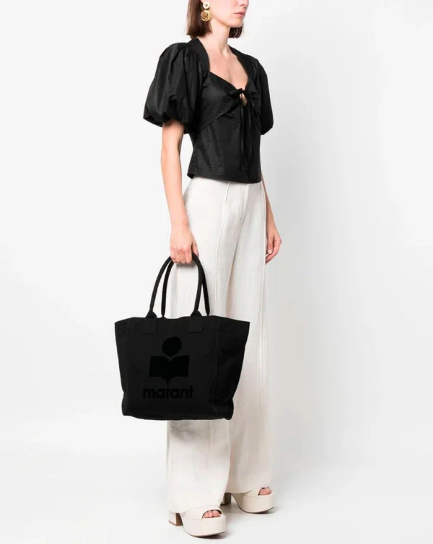 Bolso Isabel Marant Small Yenky PM0002FA A1X18M01BK ISABEL MARANT