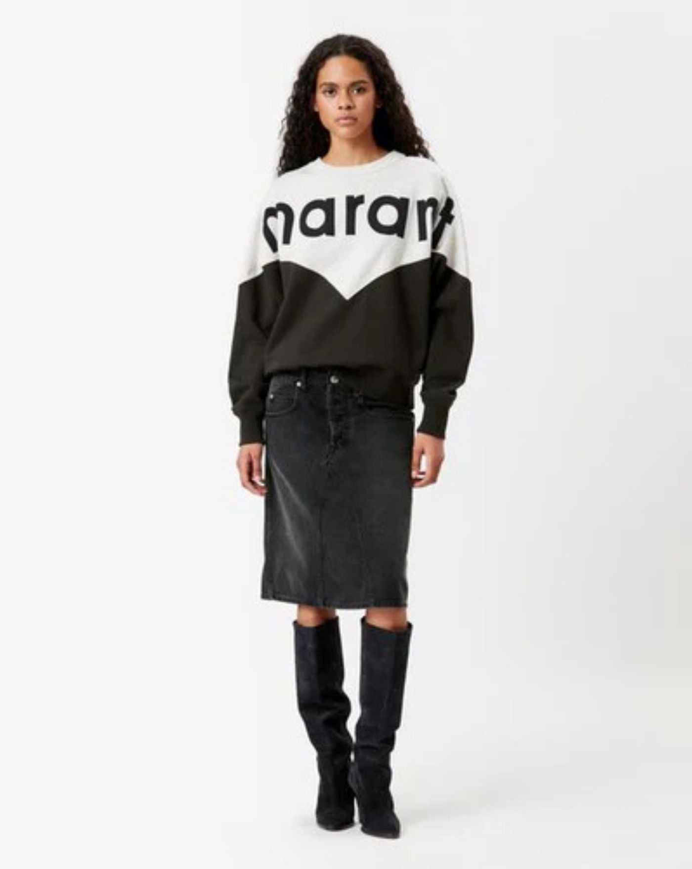 Sudadera Isabel Marant Houston SW0006FA A1M08E02FK ISABEL MARANT