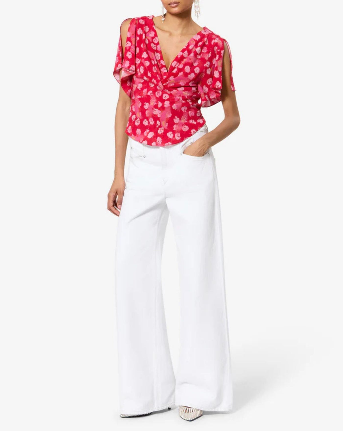 Pantalones Isabel Marant Lemony PA0052FB D1H02I20WH ISABEL MARANT