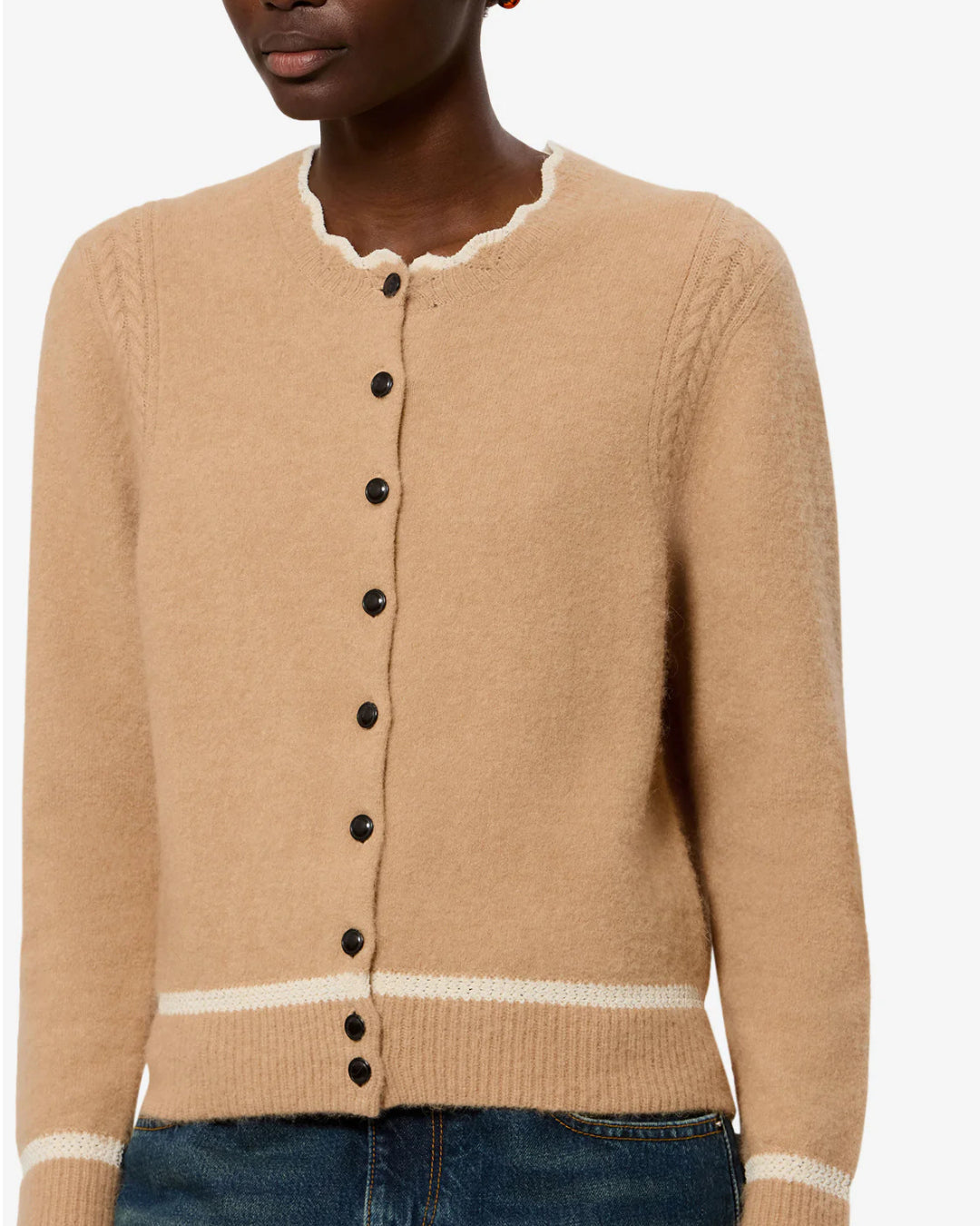 Chaqueta Isabel Marant Naia Cardigan CA0185FA A1L68E50CM ISABEL MARANT